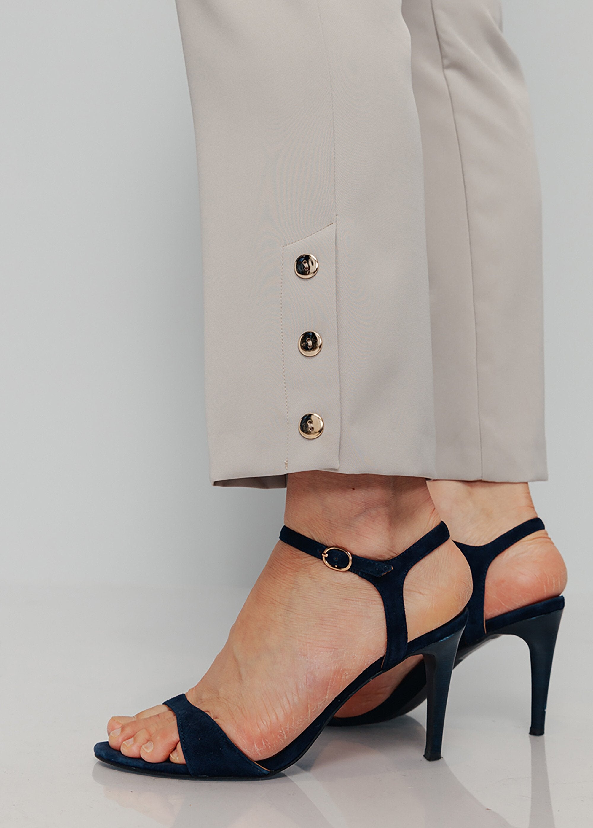 Pantalon_droit_7/8e_uni_infroissable_Sable_DE2_slim