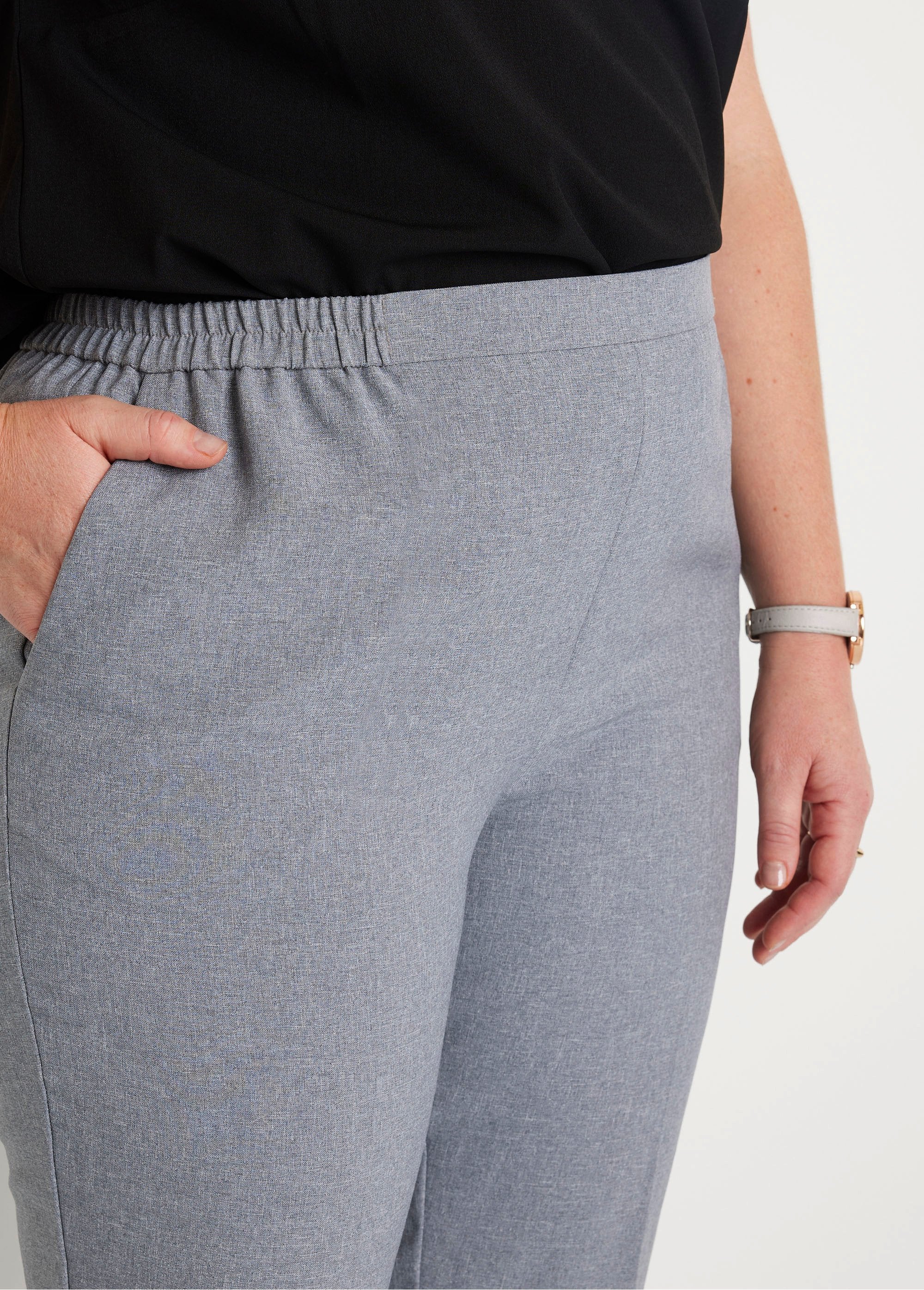Pantalon_droit_ceinture_semi-élastiquée_Argent_DE1_curvy
