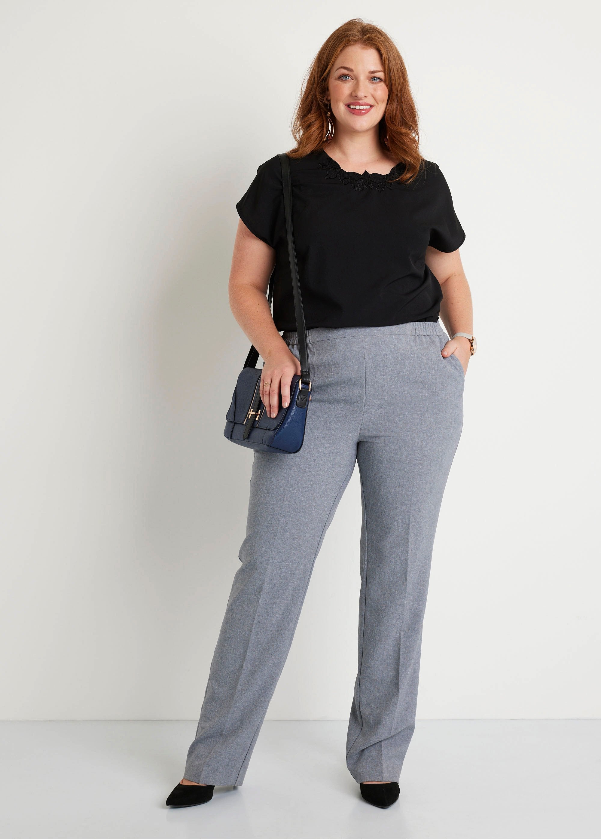 Pantalon_droit_ceinture_semi-élastiquée_Argent_SF1_curvy