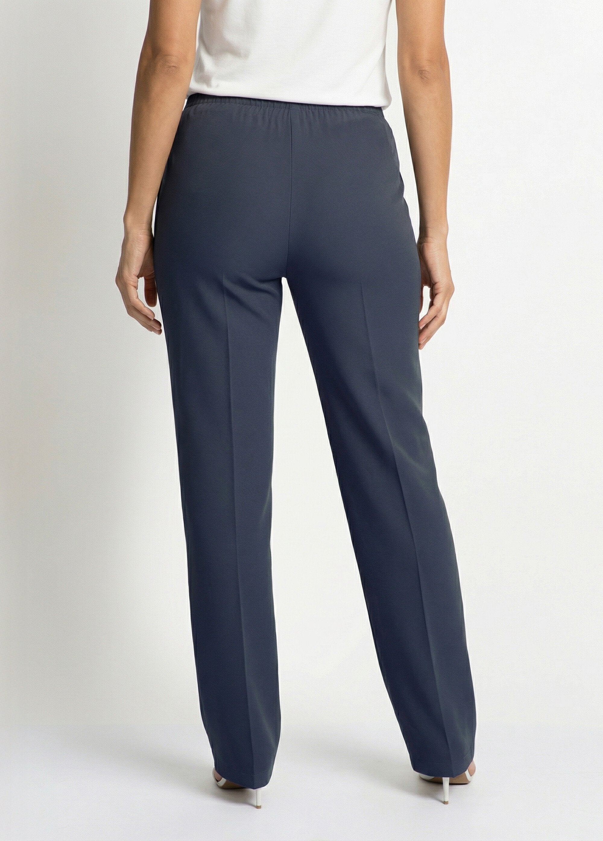 Pantalon_droit_taille_semi-élastiquée_Marine_DO1_slim