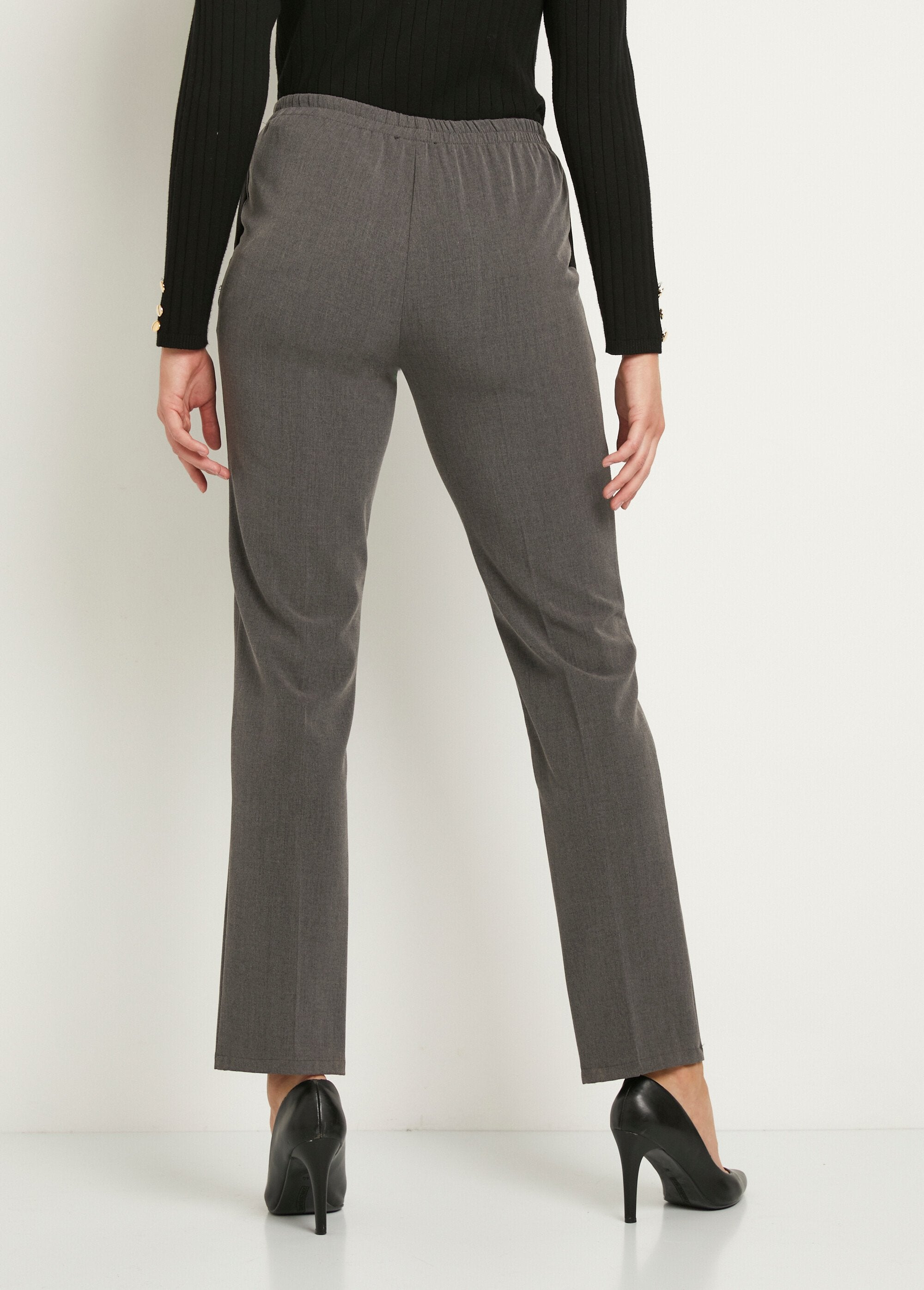 Pantalon_droit_taille_semi-élastiquée_Gris_DO1_slim