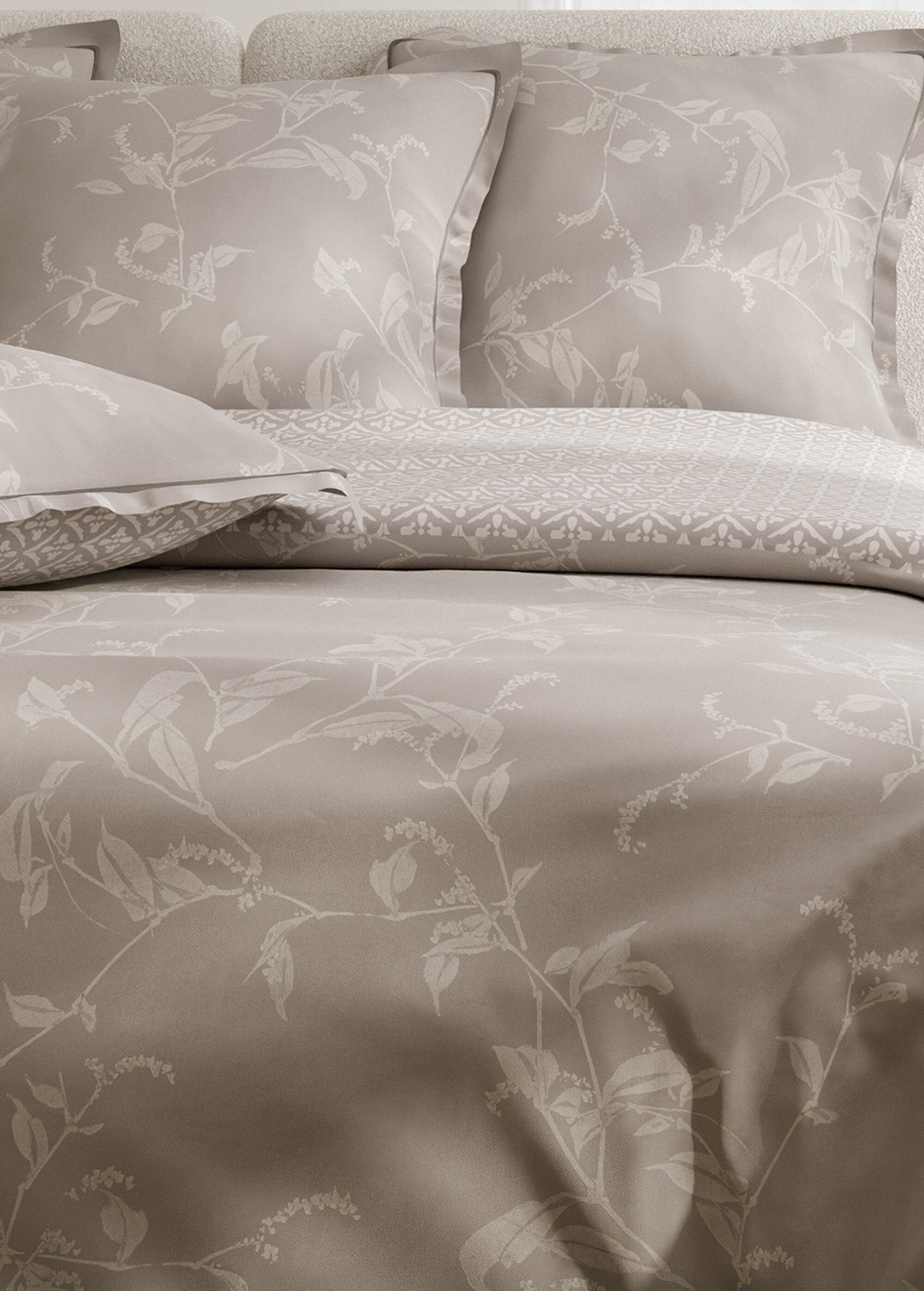 Parure_de_lit_4_pièces_percale_avec_drap_plat,_pochoir_Gris_DE3_slim
