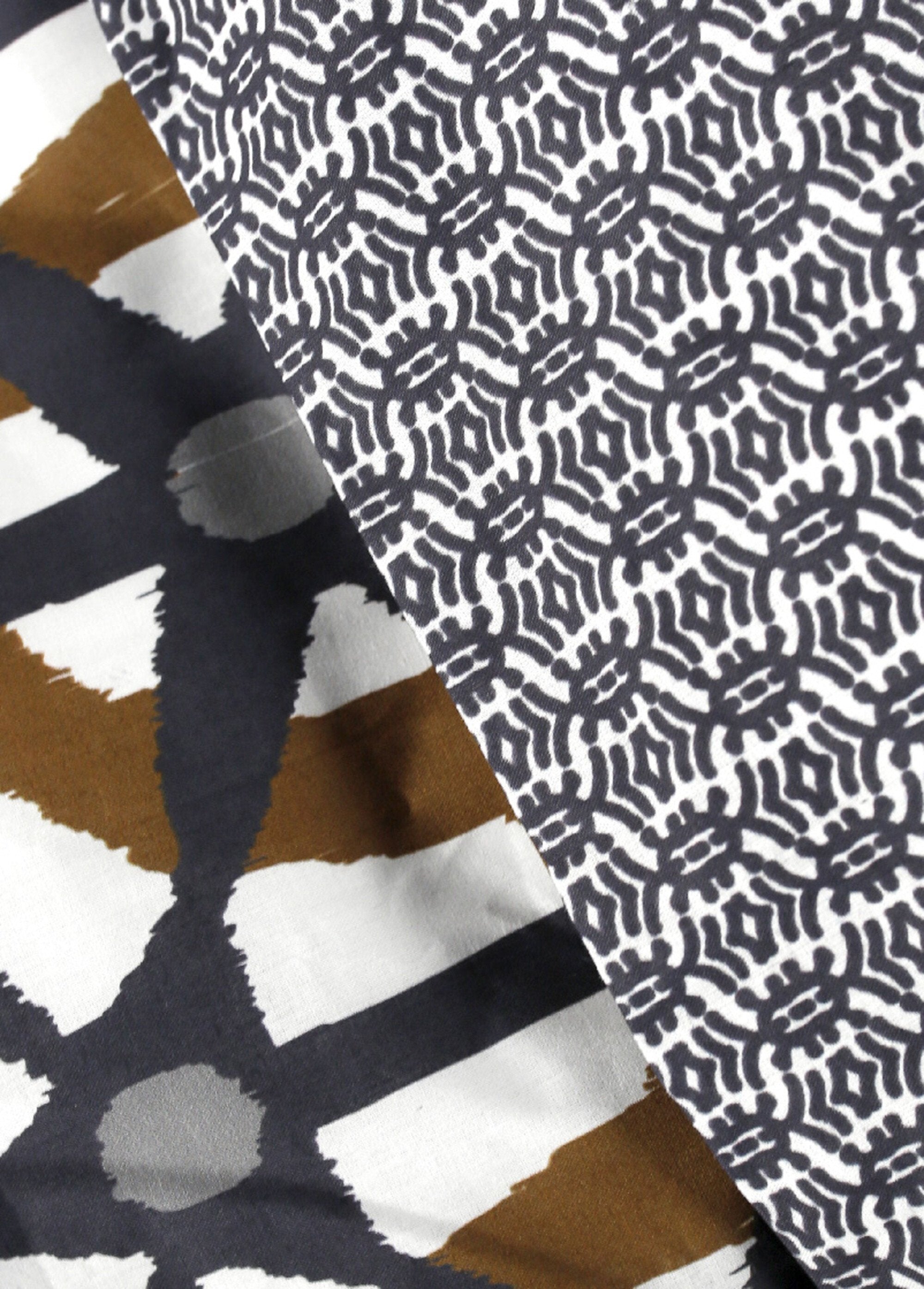 Set_puur_katoen_240_x_220cm,_Hexagone_Gris_et_marron_DE2_slim