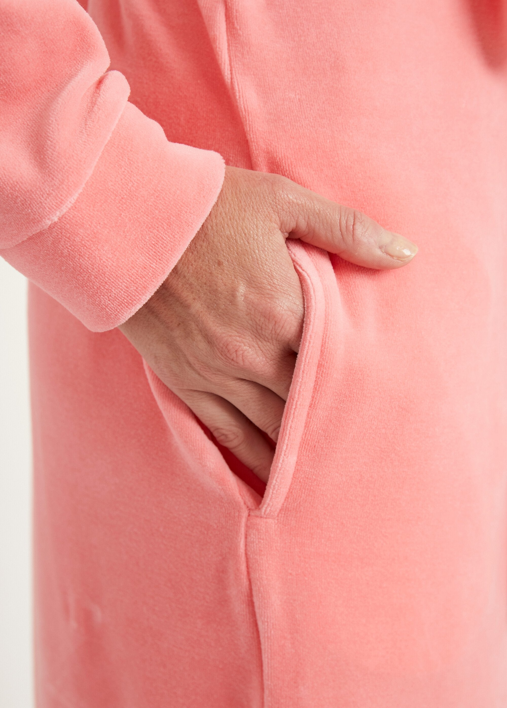 Peignoir_long_croisé_velours_uni_col_châle_Rose_DE4_slim