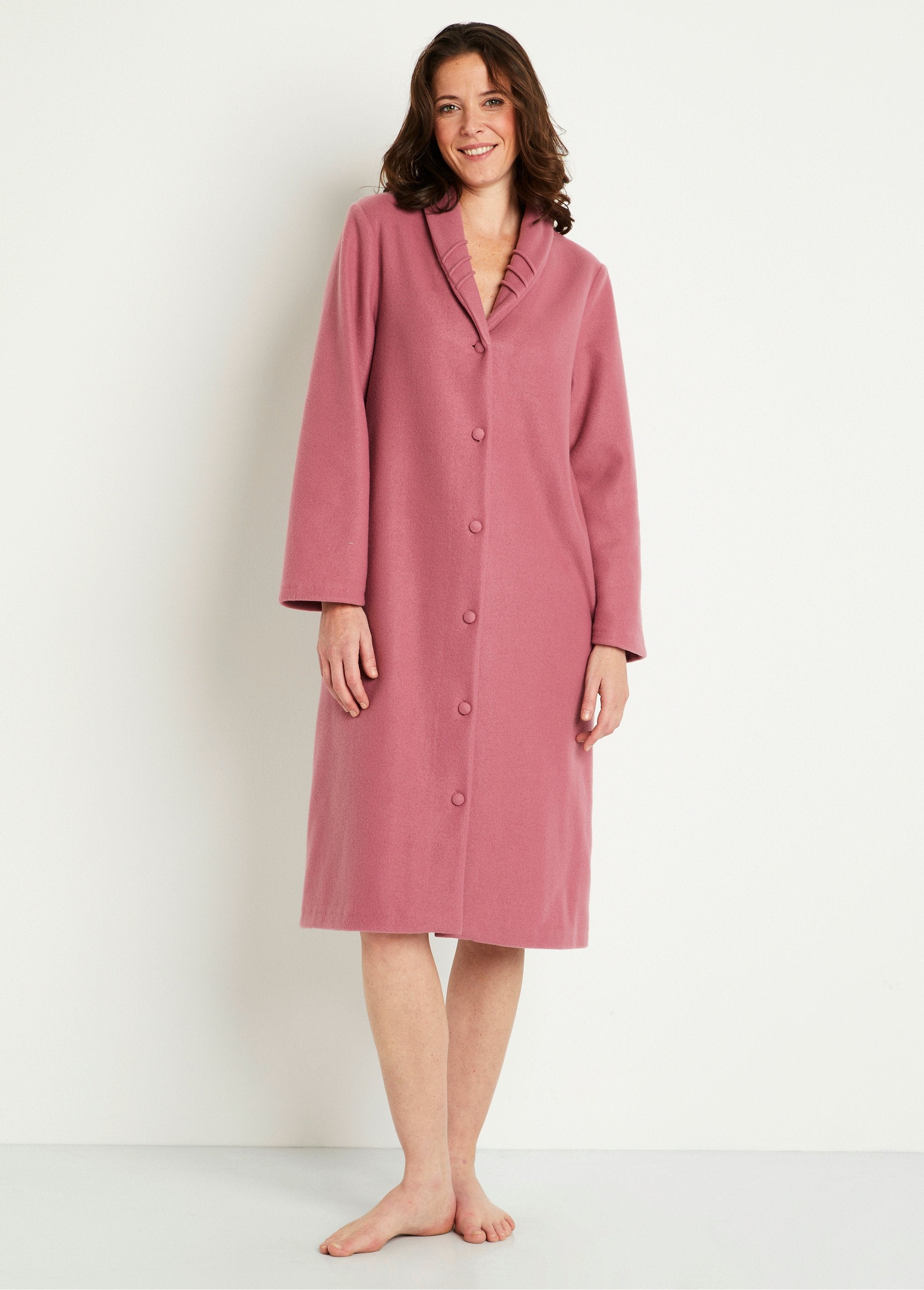 Peignoir_robe_de_chambre_polaire_uni_Bois_de_rose_SF1_slim