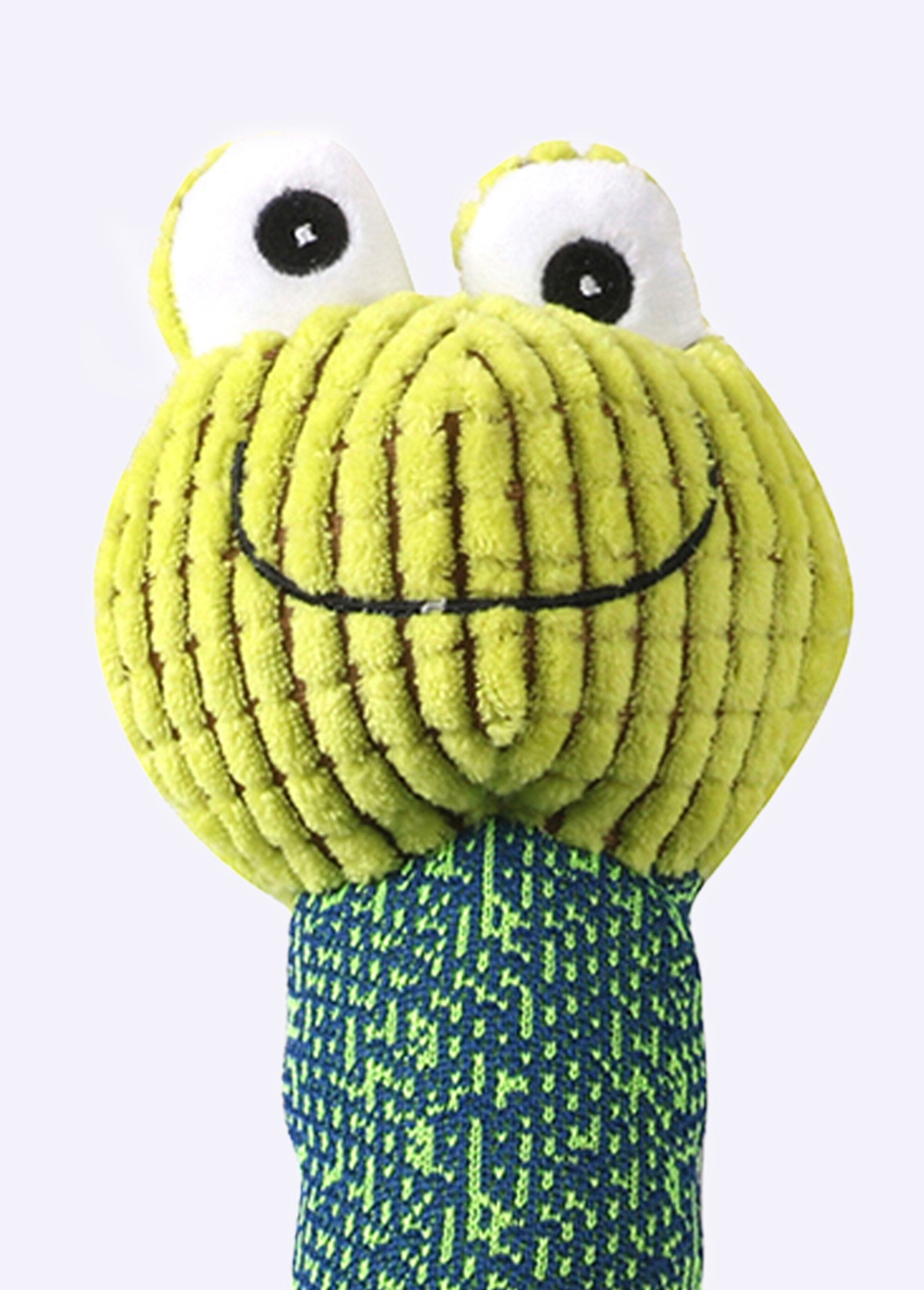 Peluche_poignée_corde_forme_tête_animal_Jaune_DE1_slim