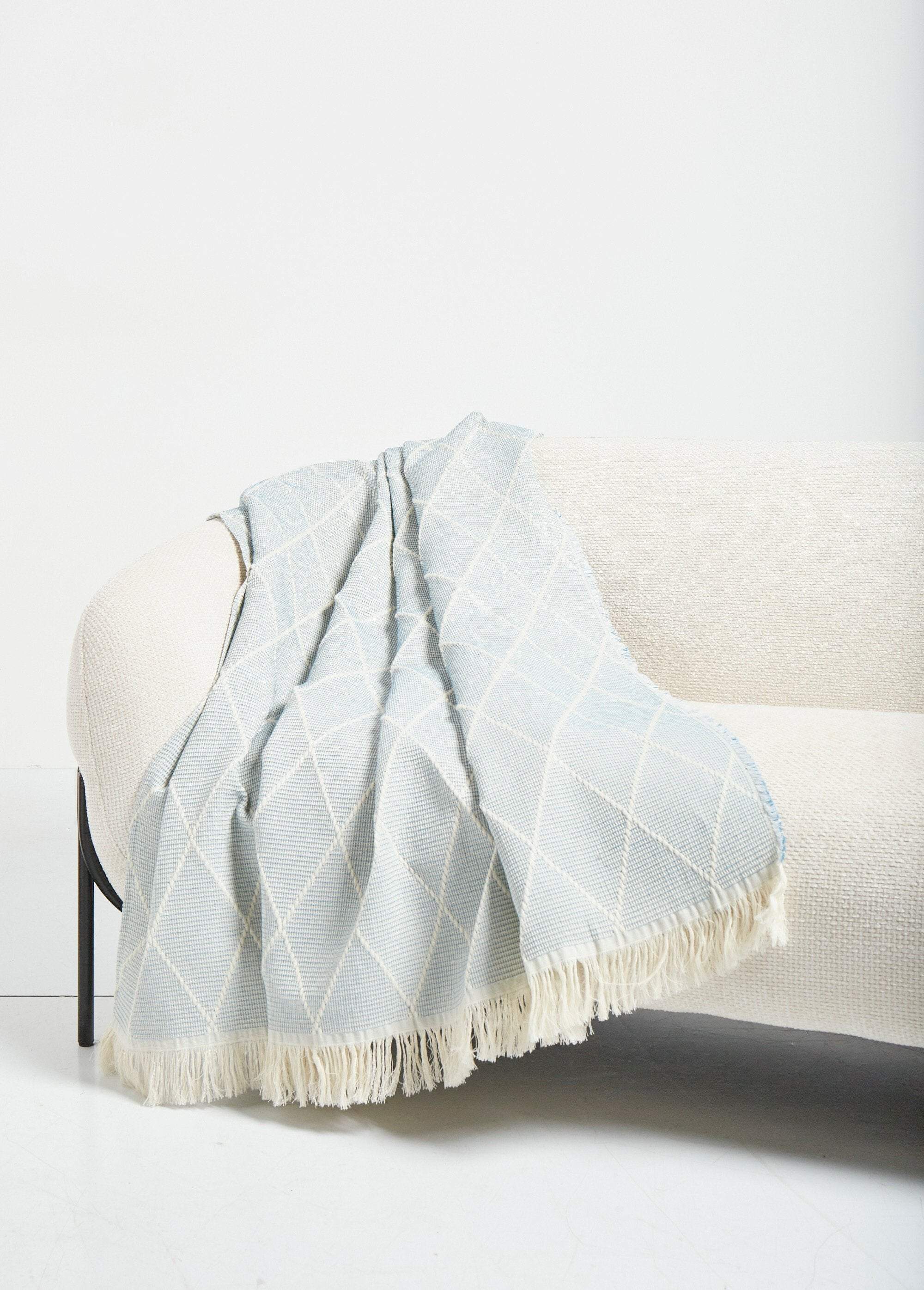 Plaid_motif_losanges_coton_texturé_Bleu_SF1_slim