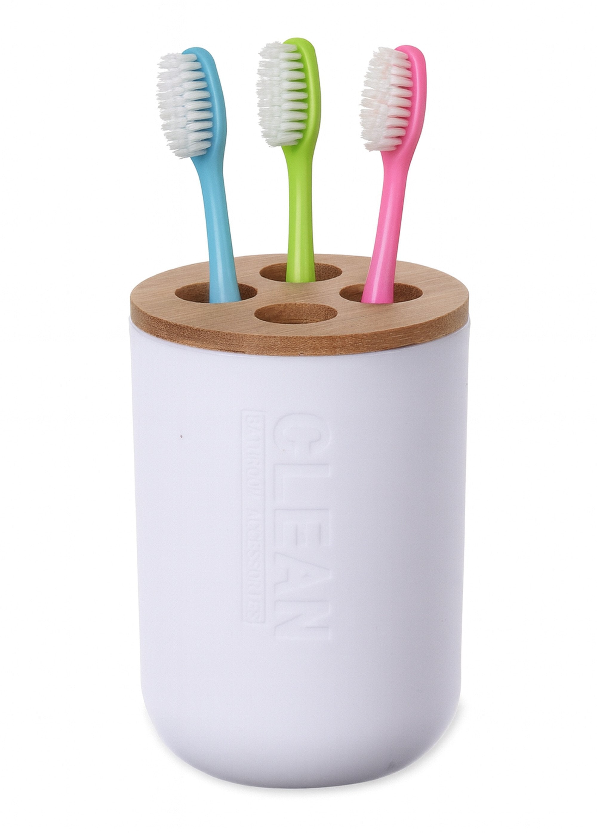 Porte_brosse_à_dents_en_bambou,_Letters_Blanc_et_bambou_DE1_slim