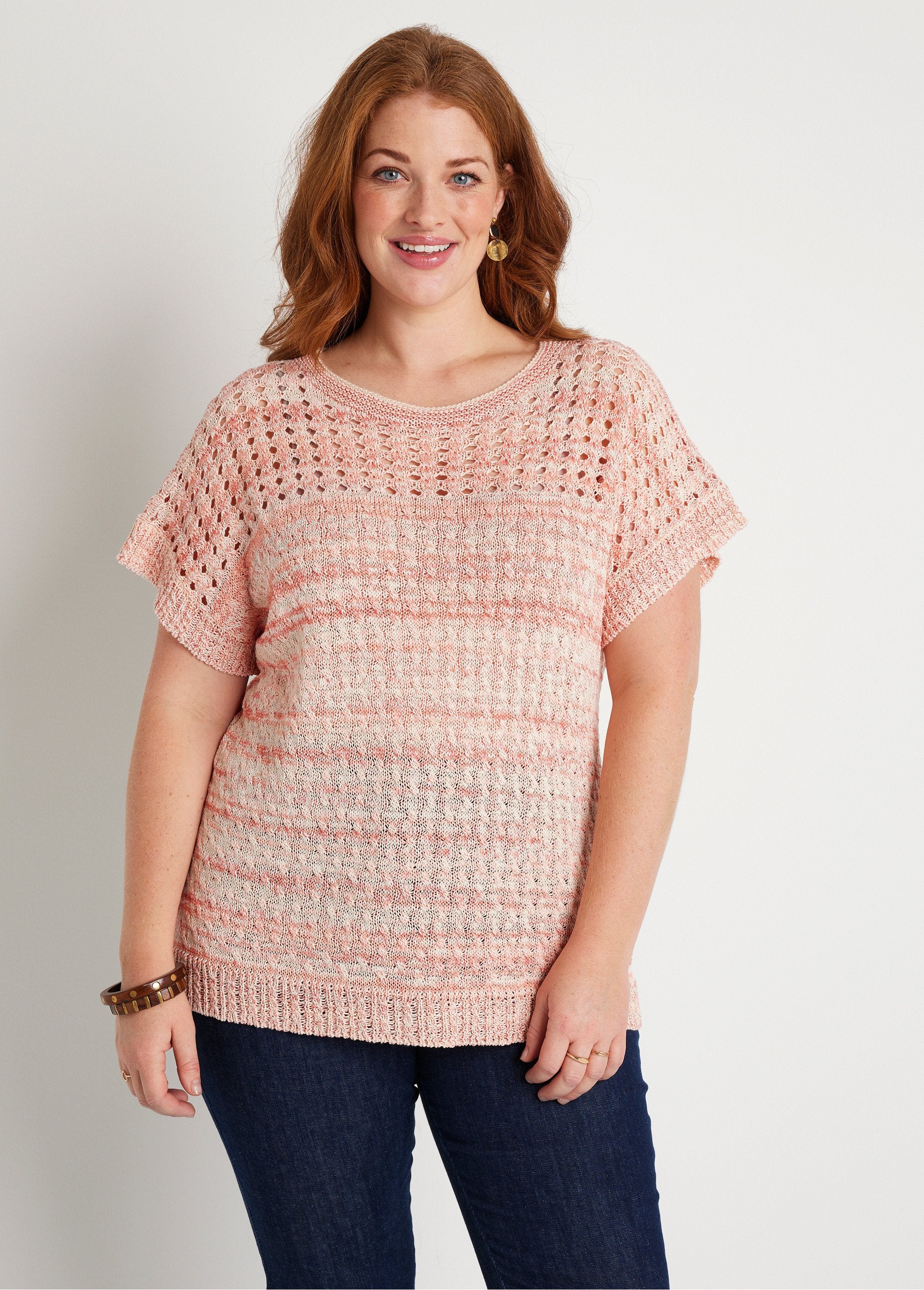 Pull_ajouré_col_rond_Tomette_FA1_curvy