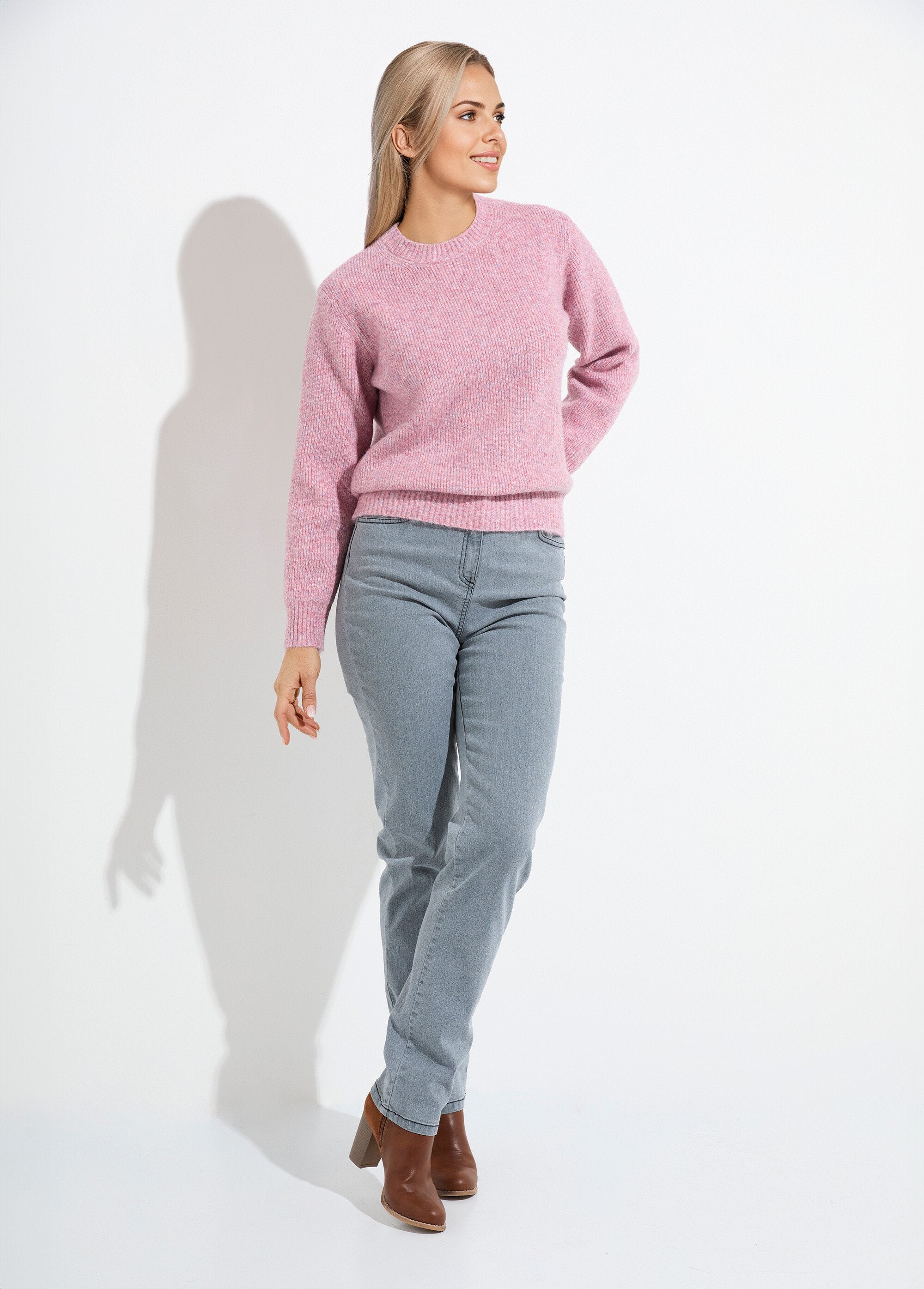 Pull_chaud_côtelé_avec_laine_et_fibres_recyclées_Rose_SF1_slim
