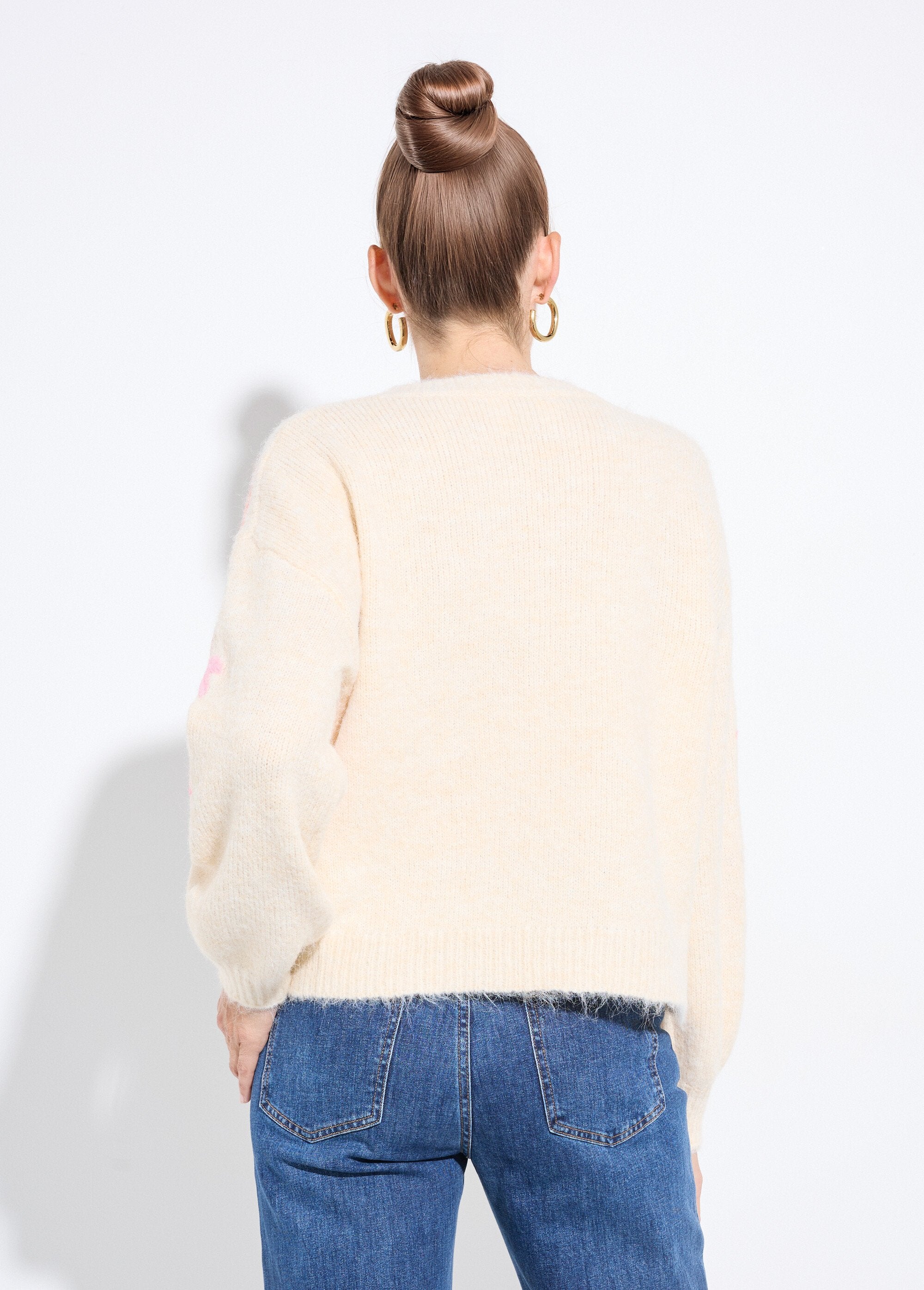 Pull_chaud_laine_broderies_fluo_palmiers_Ecru_DO1_slim