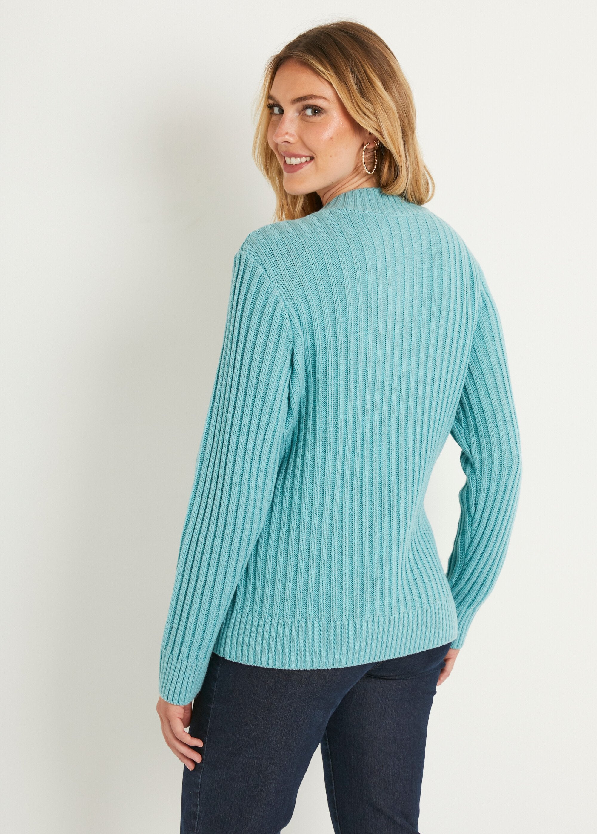 Pull_chaud_style_irlandais_col_montant_Vert_DO1_slim