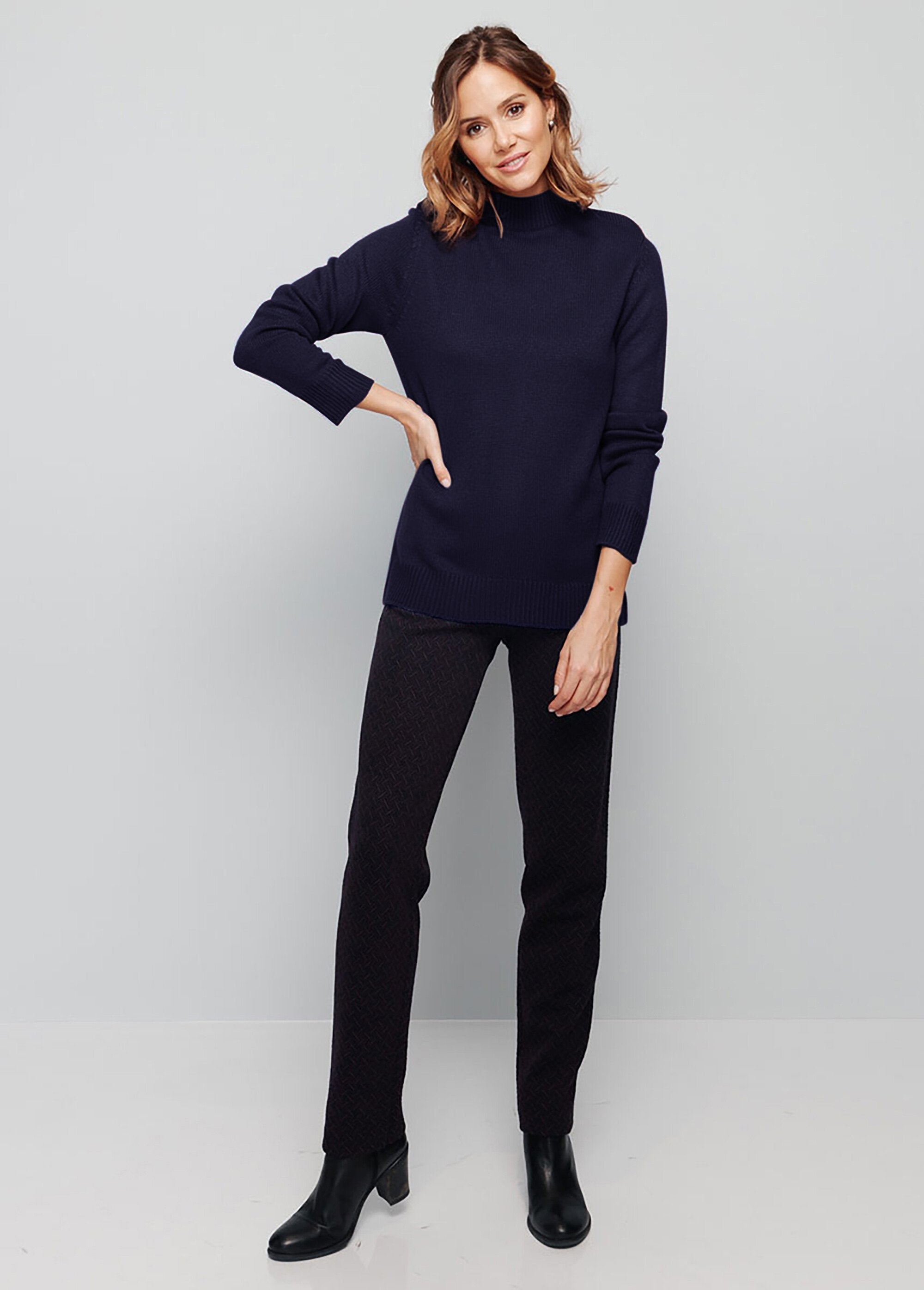 Pull_col_montant_maille_épaisse_Marine_SF1_slim