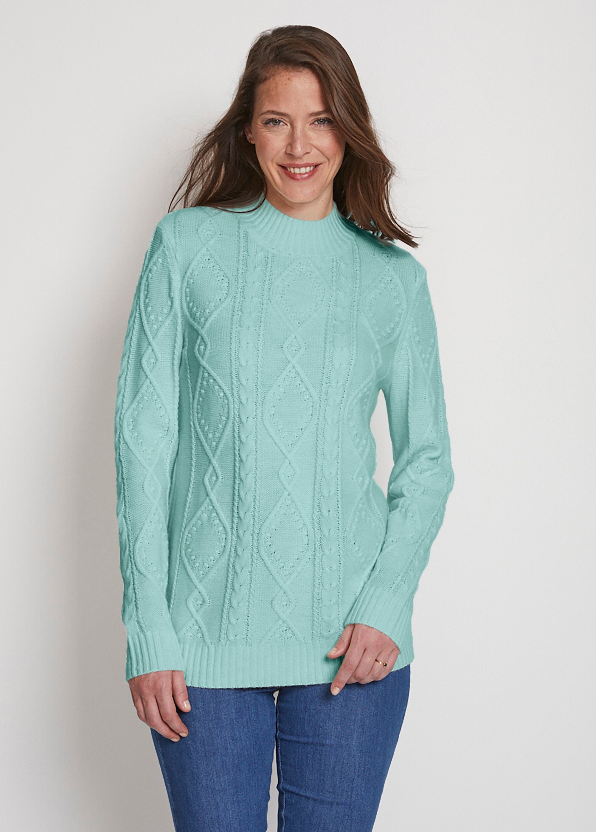 Pull_chaud_court_col_montant_torsades_Vert_FA1_slim