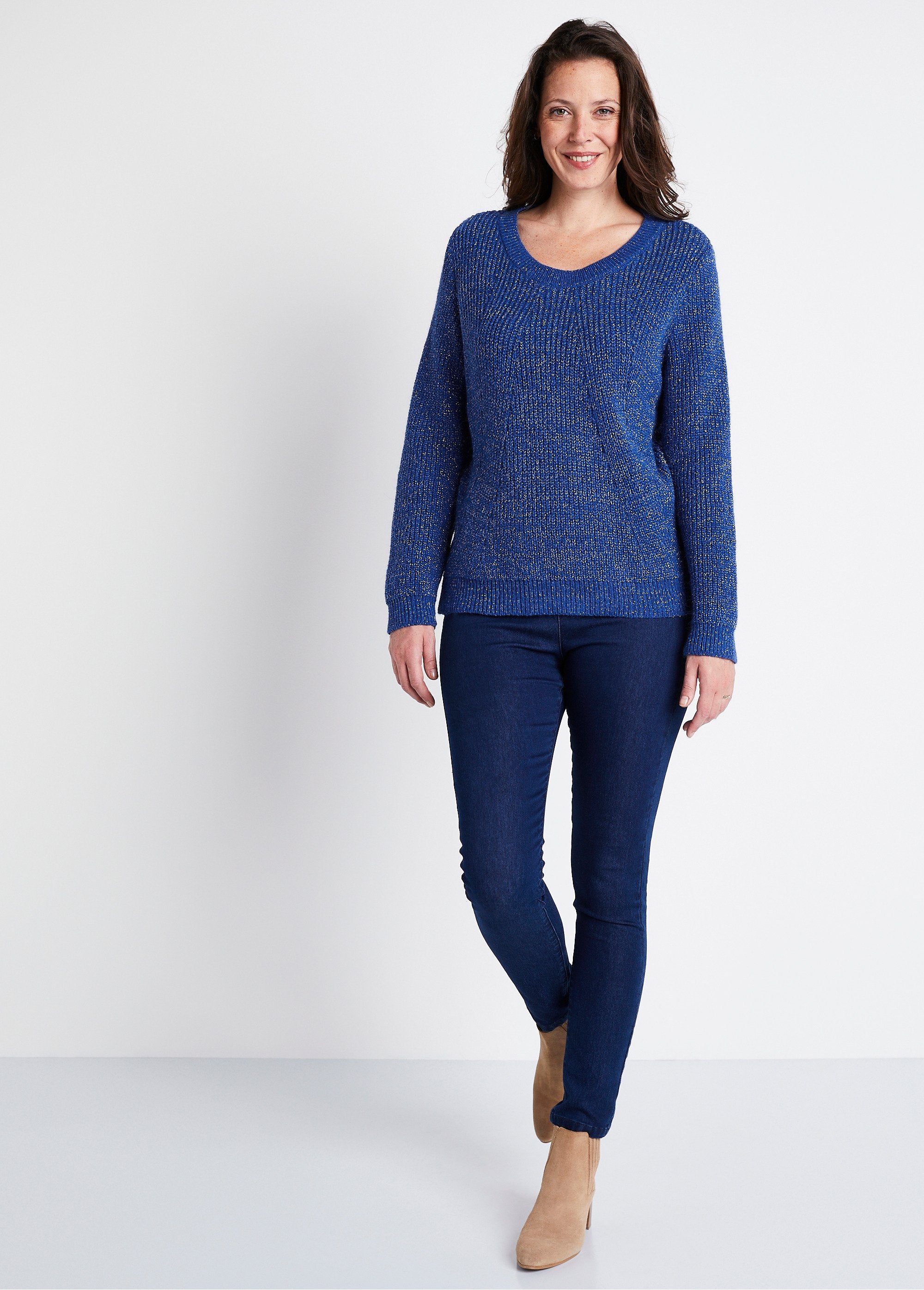 Pull_col_rond_maille_perlée_avec_laine_Bleu_SF1_slim