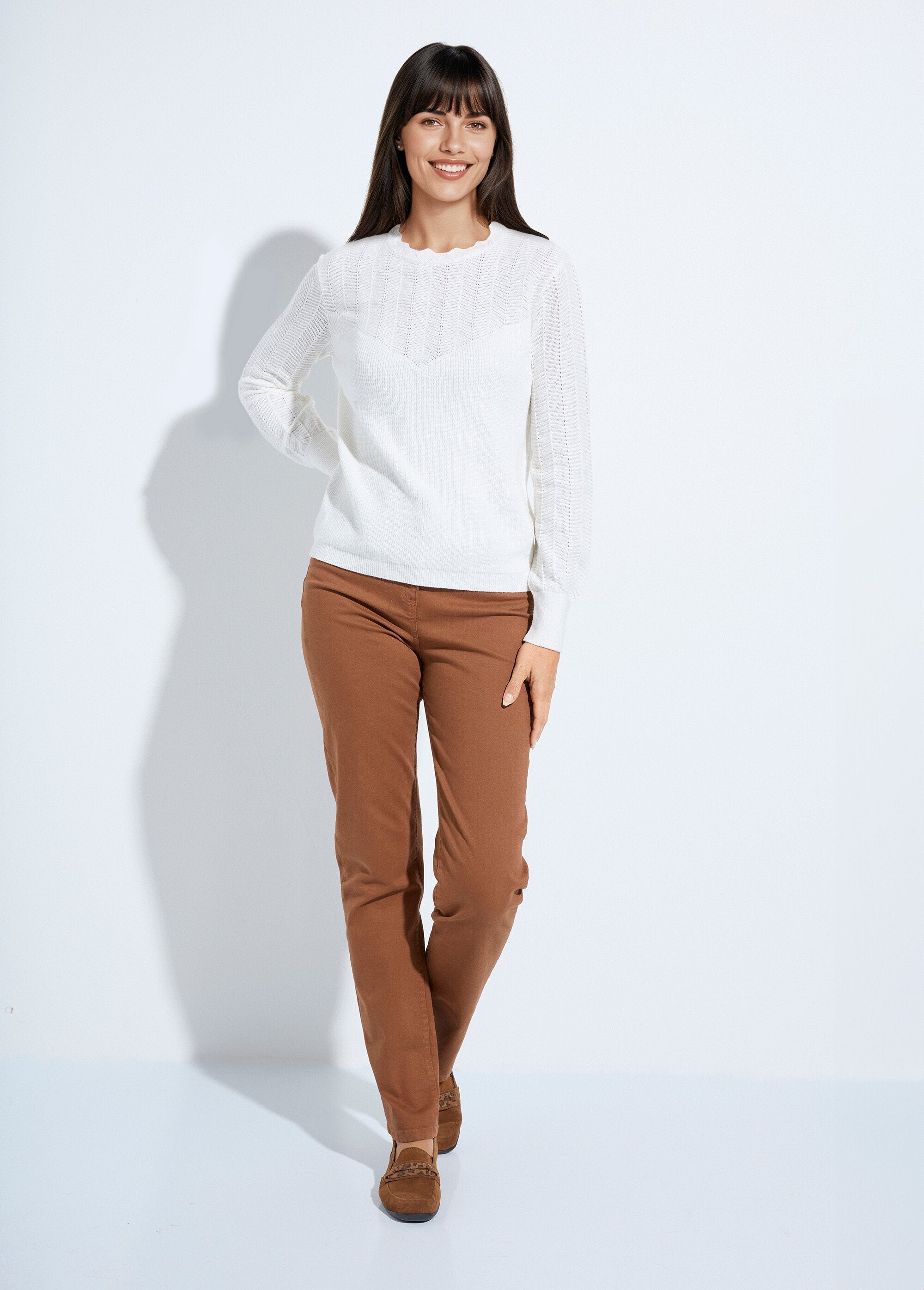 Pull_doux_col_rond_manches_longues_blousantes_Ecru_SF1_slim