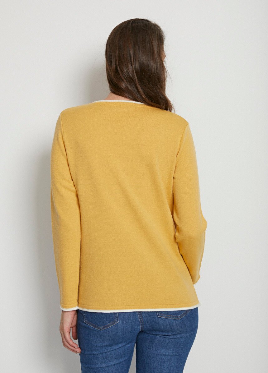 Pull_jacquard_floral_col_rond_avec_laine_Miel_et_gris_DO1_slim