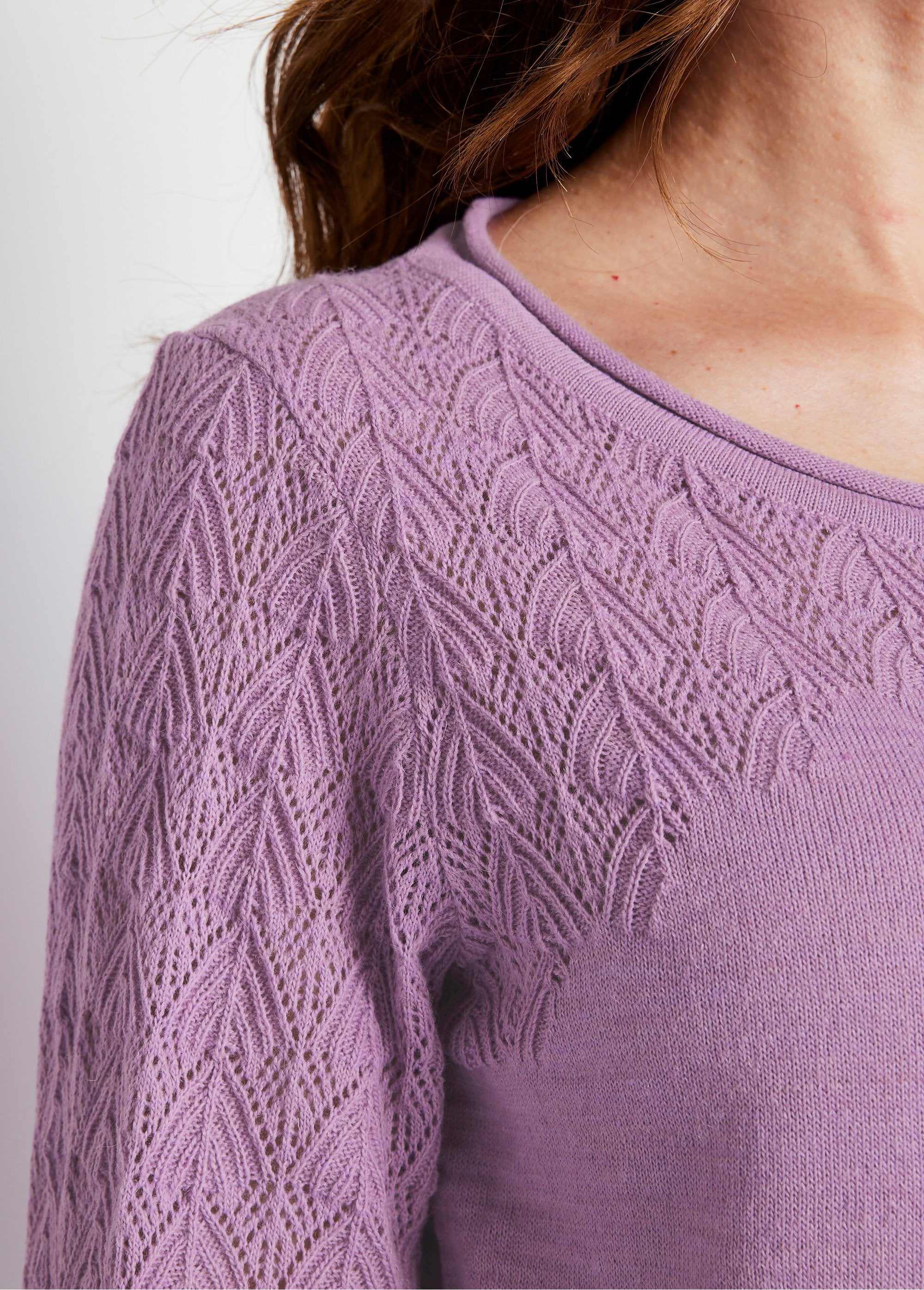 Pull_jersey_et_ajouré_manches_longues_Lilas_DE1_slim
