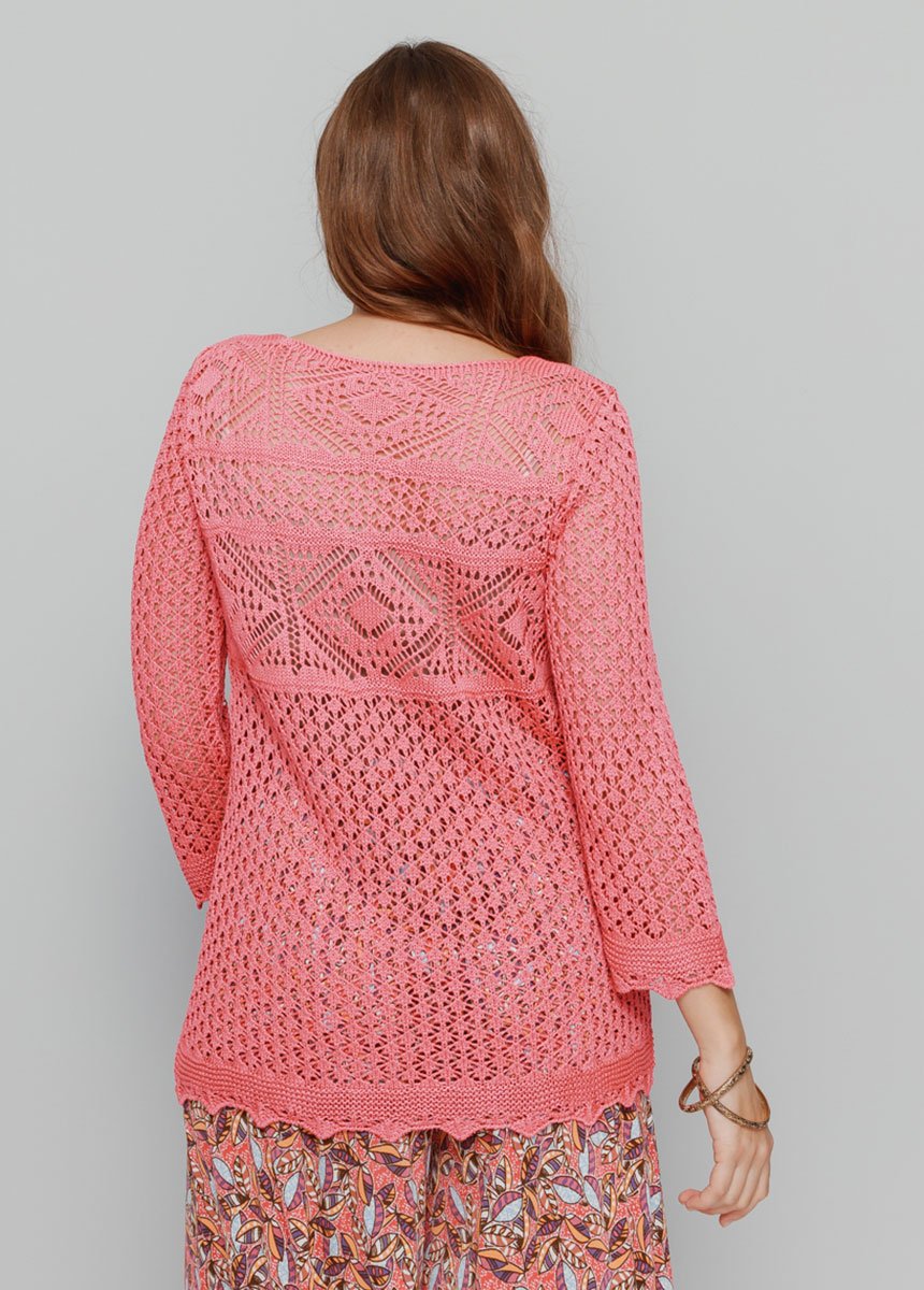 Pull_maille_ajourée_effet_crochet_Fuchsia_DO1_slim