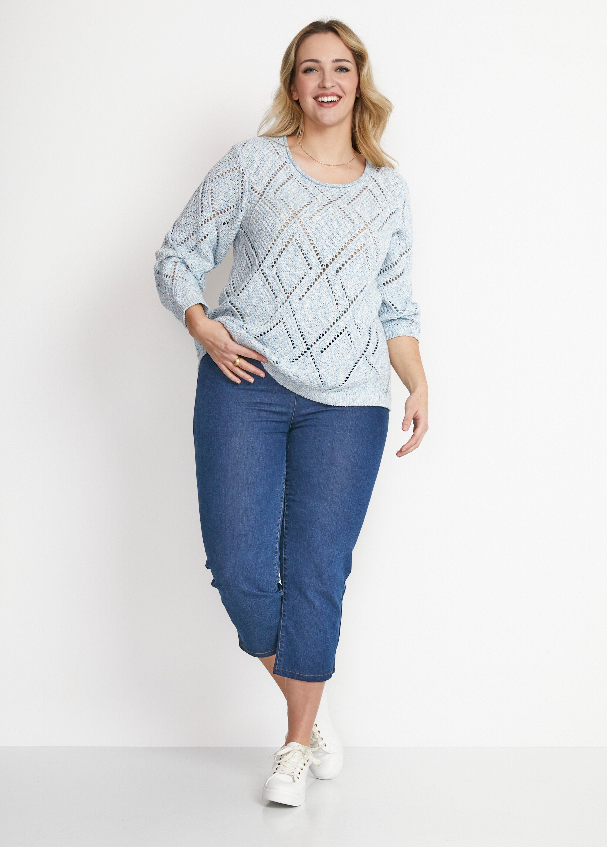 Pull_maille_moulinée_ajourée_Bleu_SF1_curvy
