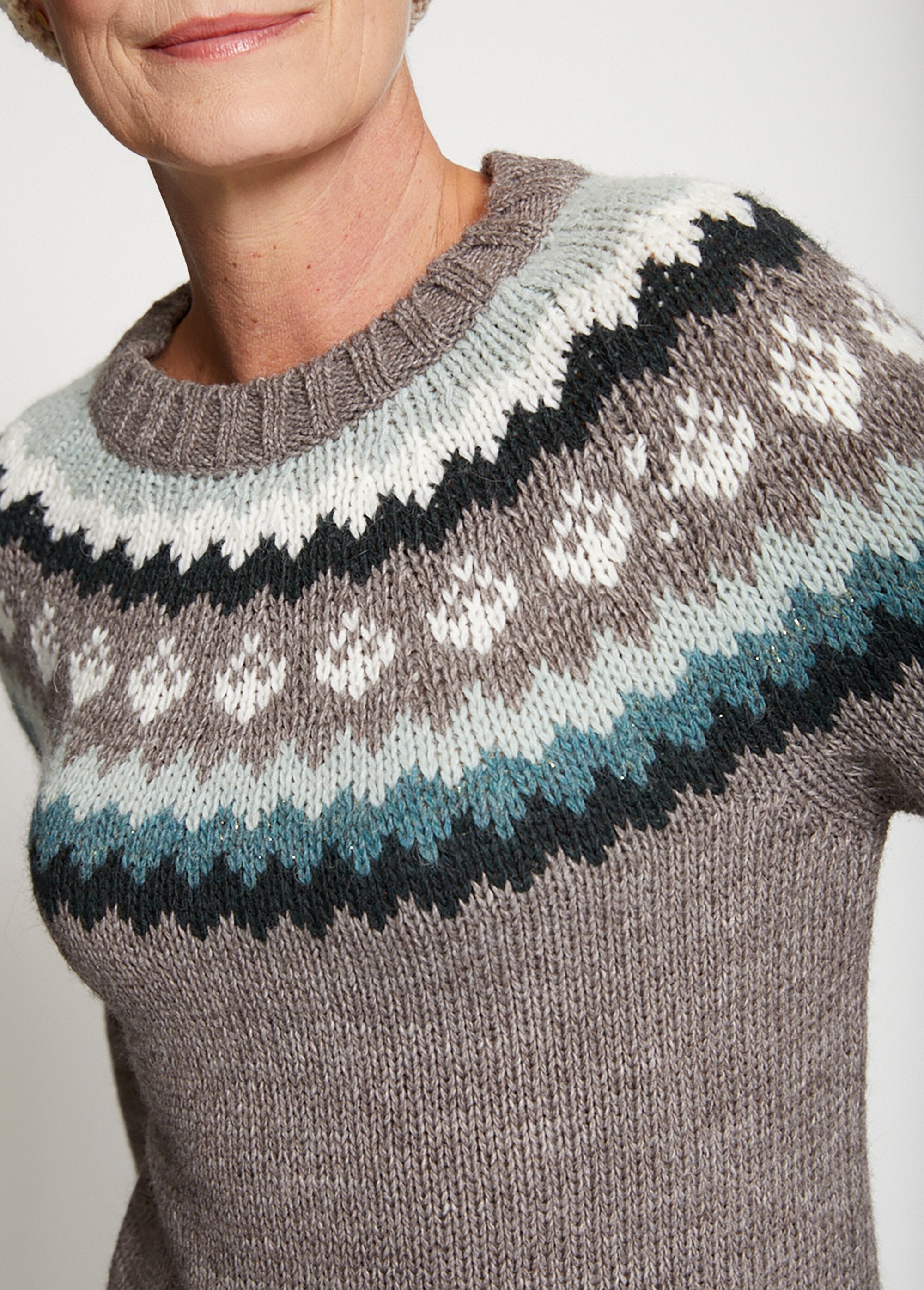 Effen_jacquardtrui_Taupe_et_vert_DE1_slim