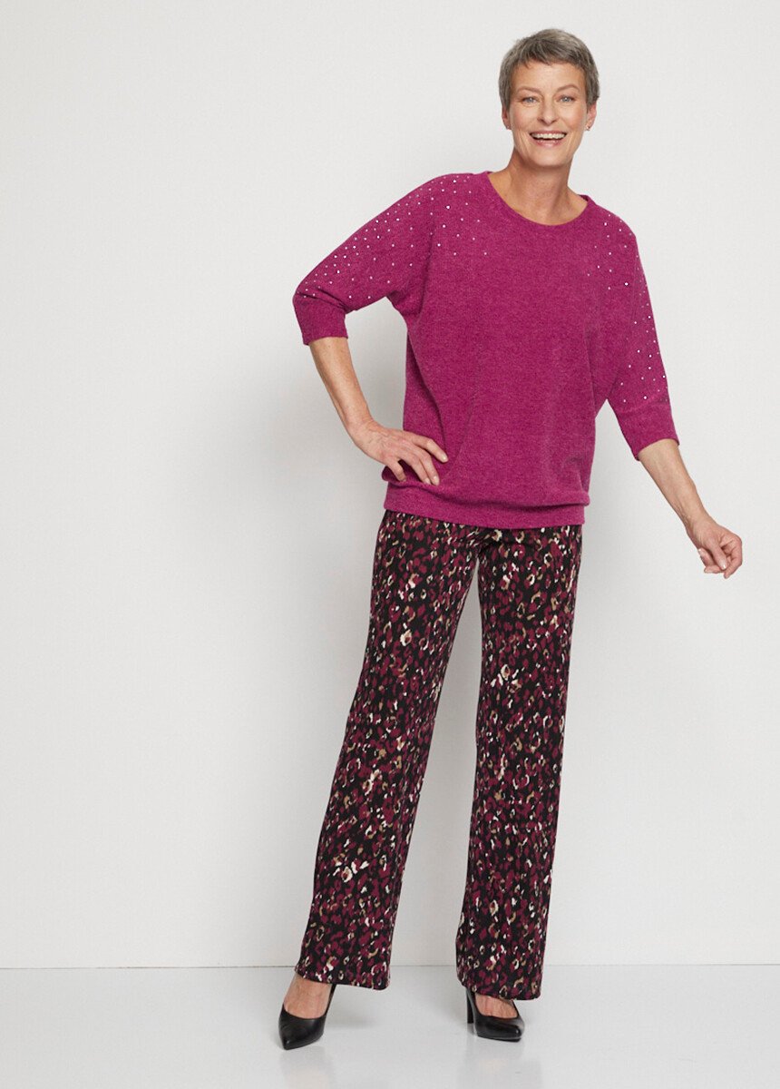 Pull_volume_T_manches_3/4_kimono_Fuchsia_SF1_slim