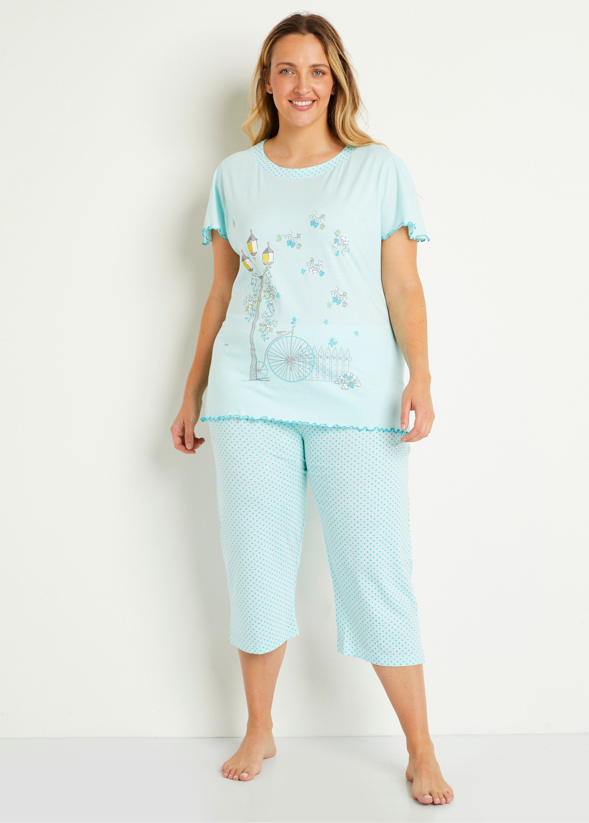 Pyjama_court_coton_imprimé_Aqua_FA1_curvy