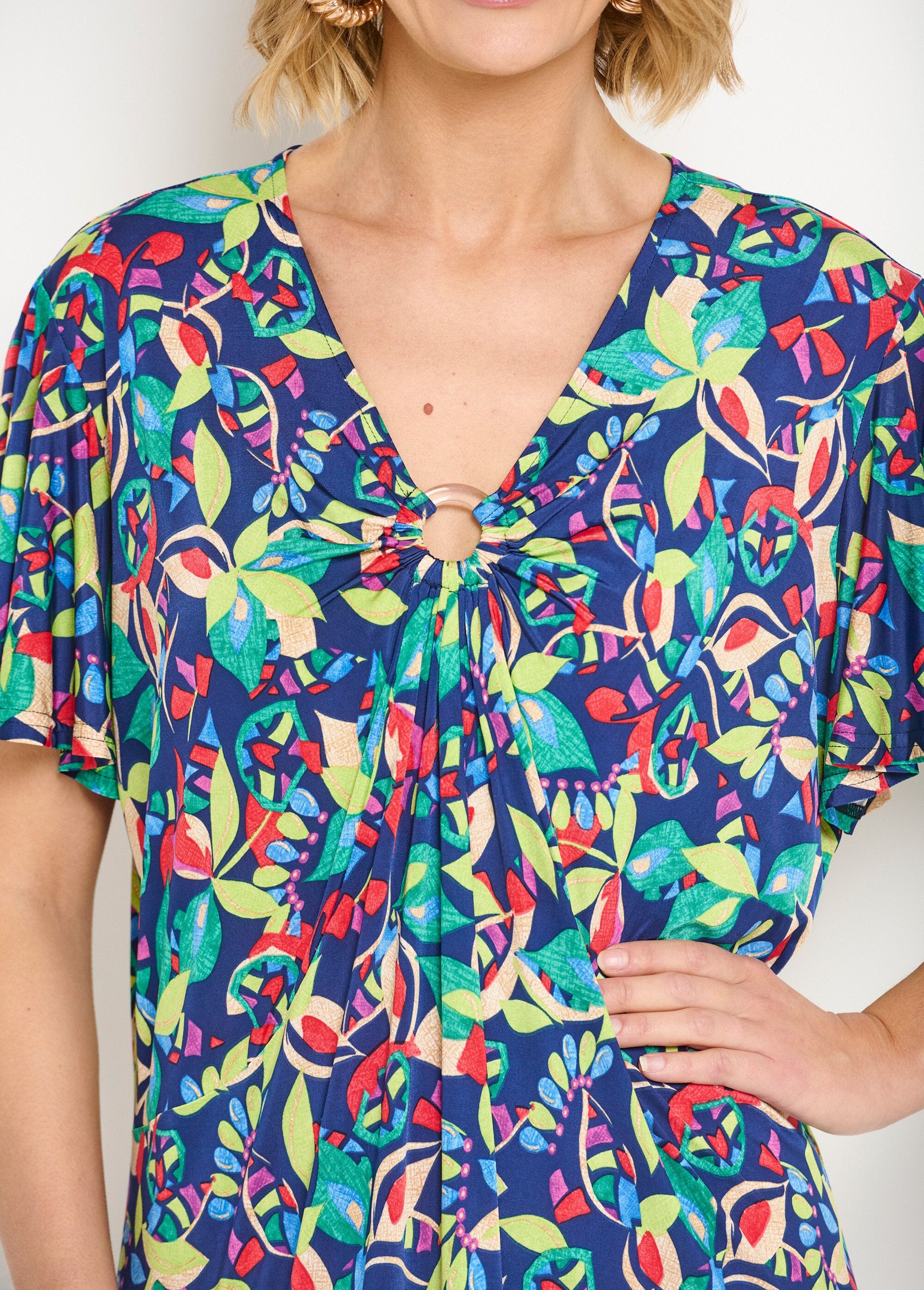 Robe_évasée_courte_imprimé_multicolore_Imprime_marine_DE1_slim