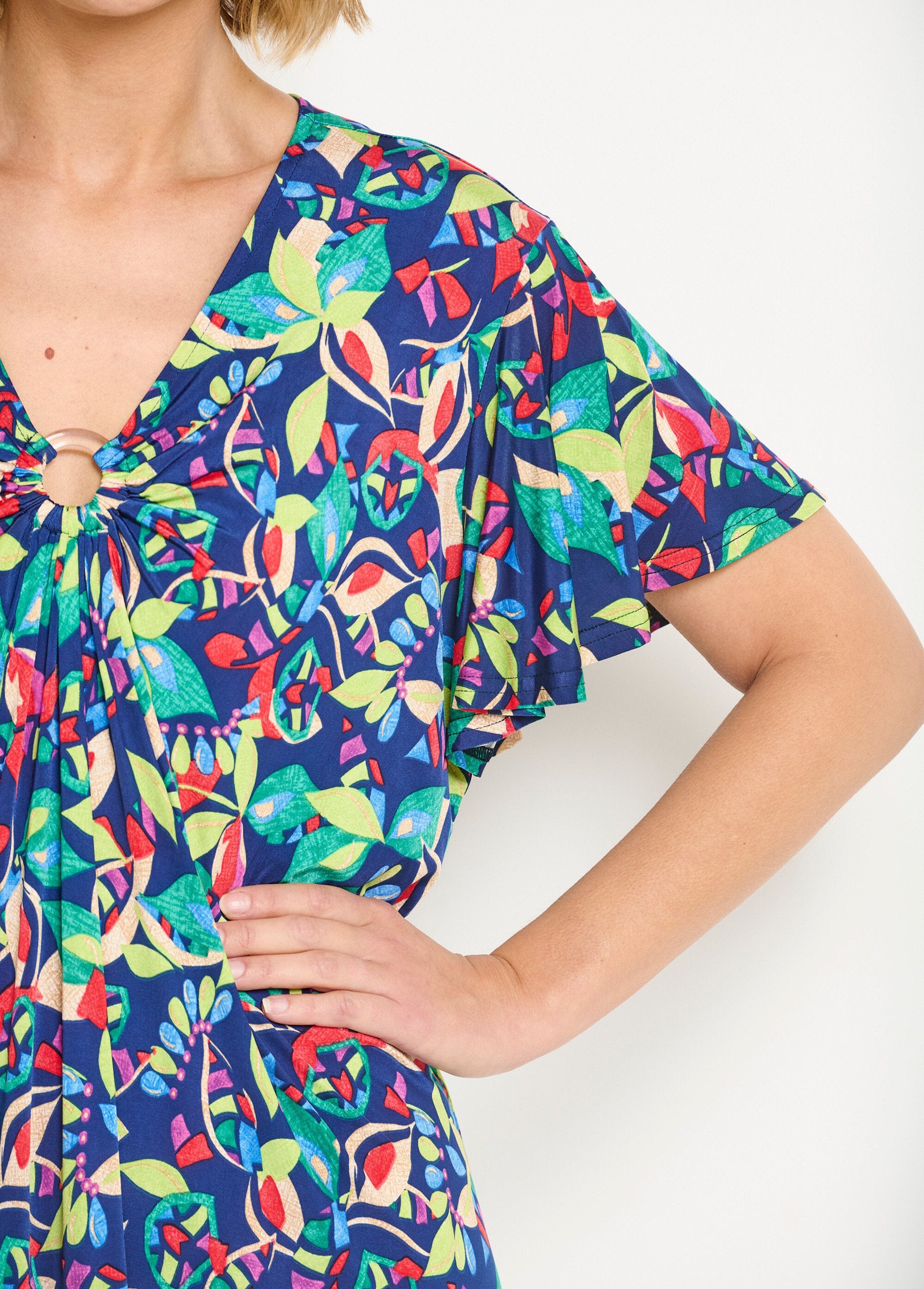 Robe_évasée_courte_imprimé_multicolore_Imprime_marine_DE2_slim