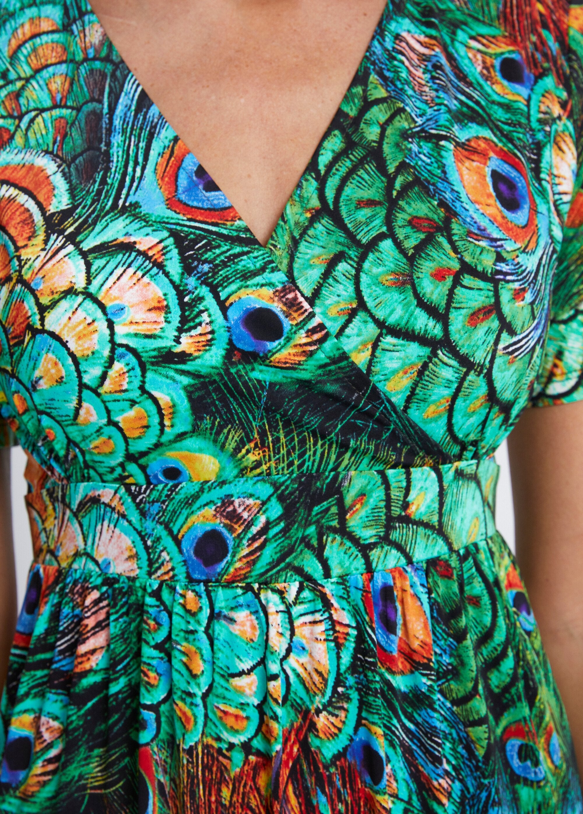 Robe_longue_décolleté_effet_cache-coeur_Imp_vert_DE2_slim