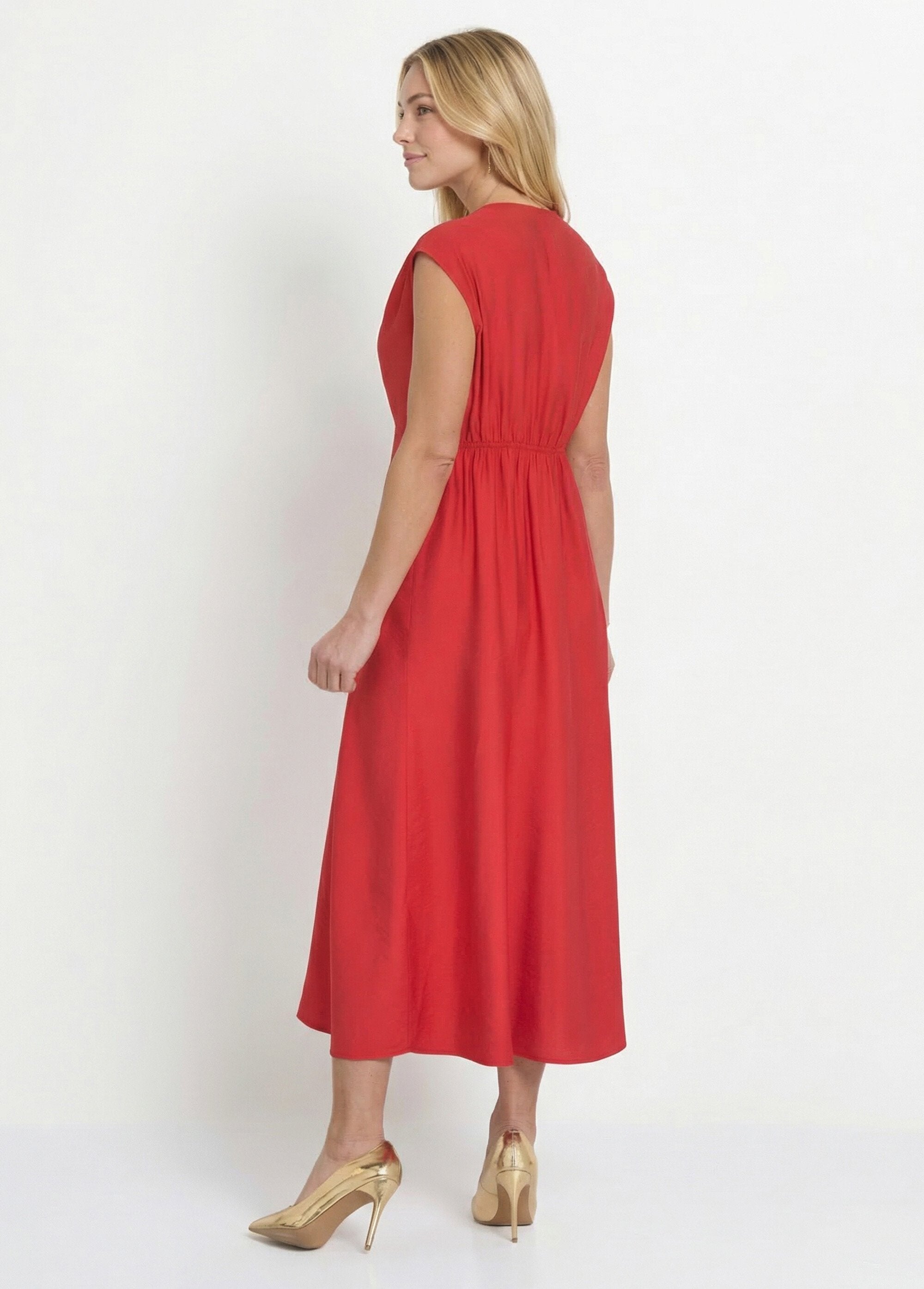 Mouwloze_lange_jurk_met_overslaghals_Rouge_DO1_slim