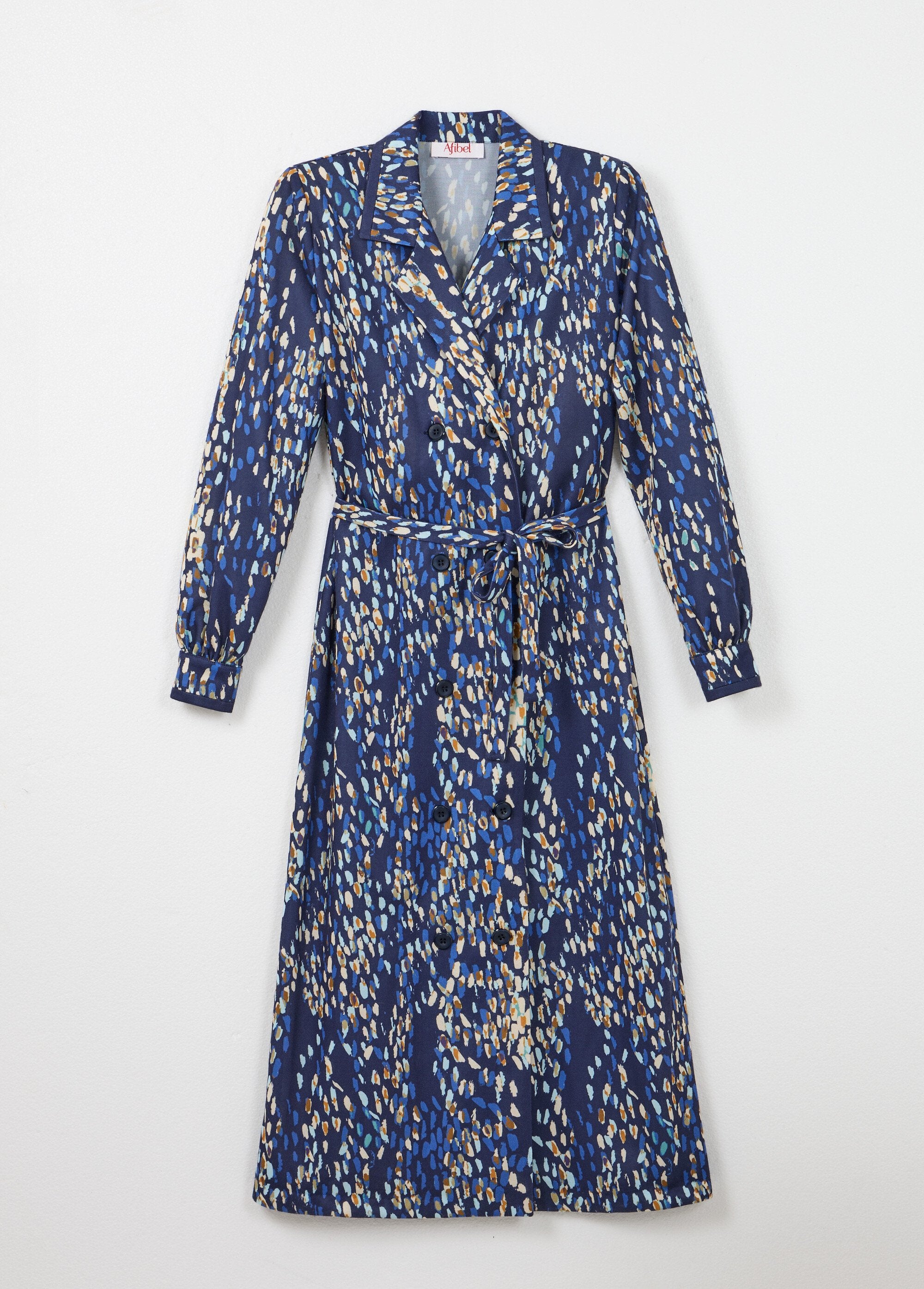 Halflange_jurk_met_double-breasted_tailoring_kraag_Marine_et_beige_AP1_slim