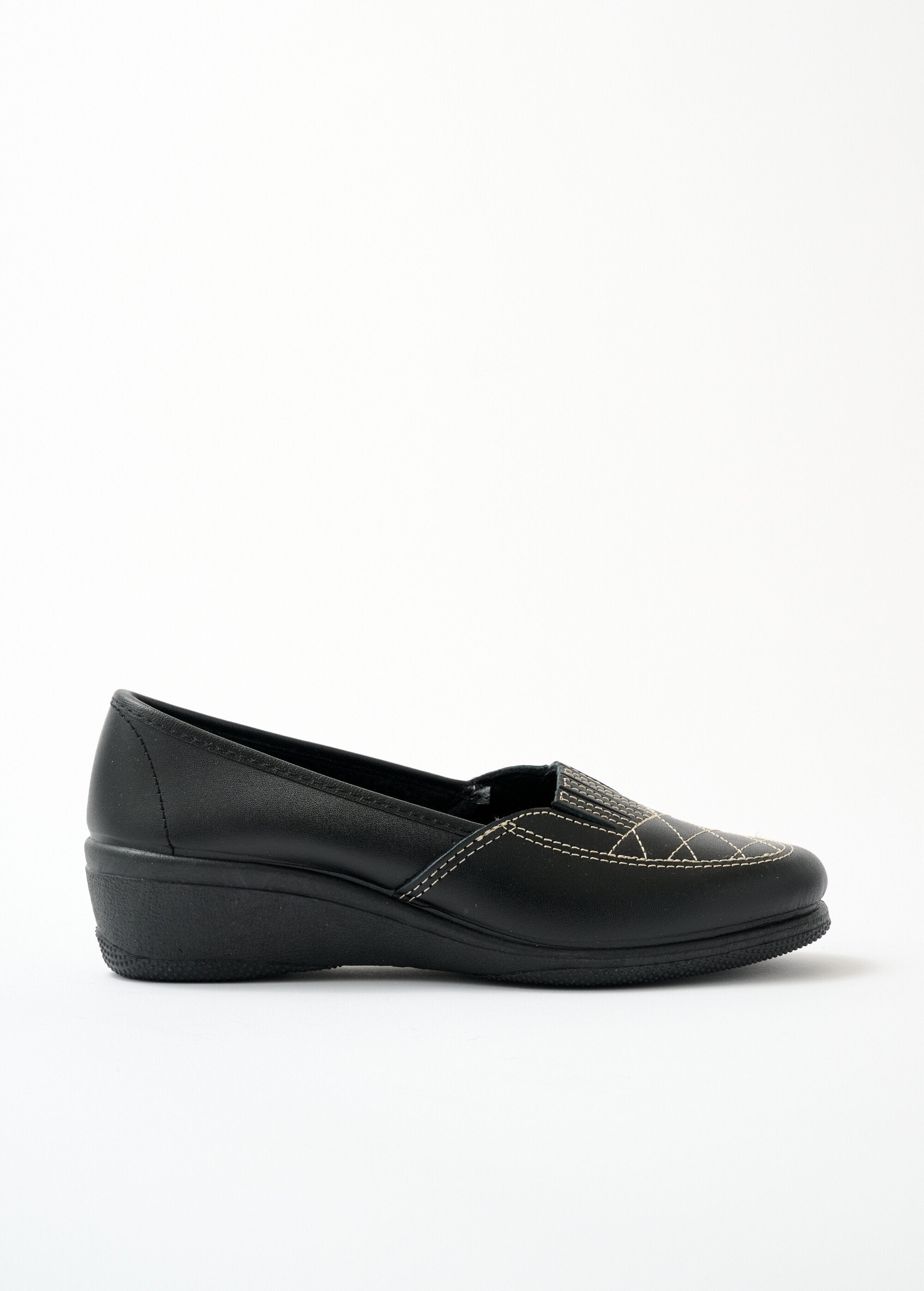 Mocassins_cuir_largeur_confort_élastiqués_Noir_DR1_slim