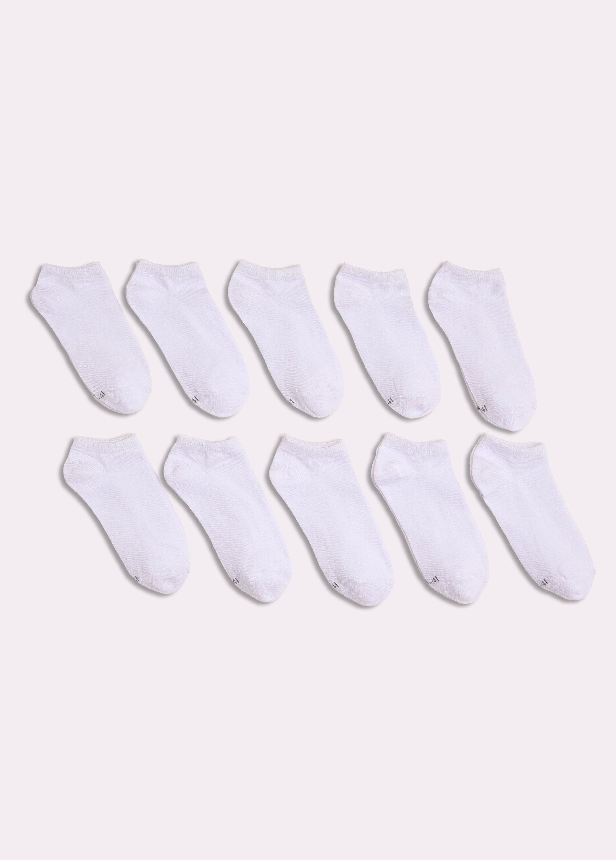 Effen_lage_sokken_Blanc_DE1_slim