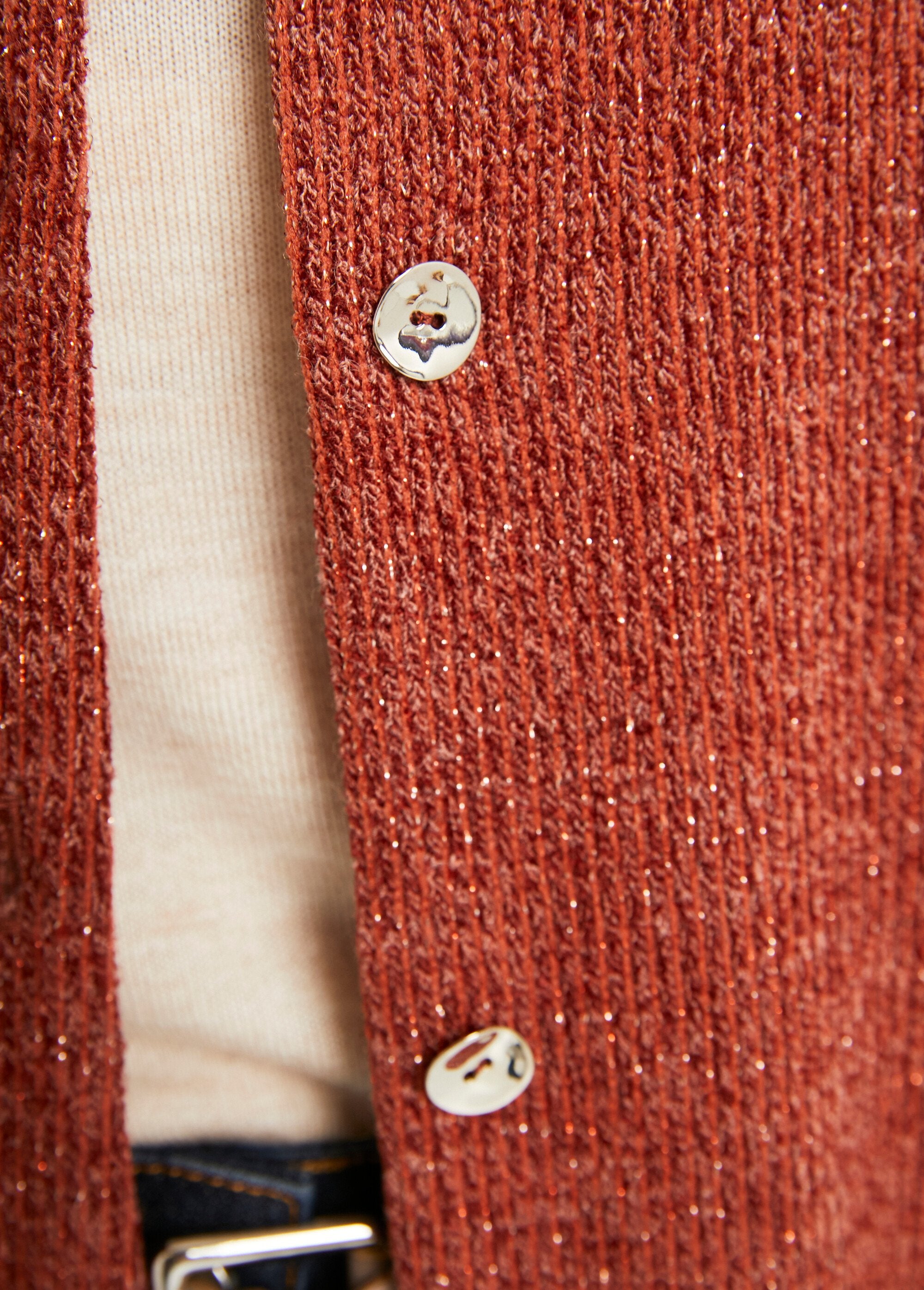 Surchemise_longue_boutonnée_maille_côtelée_Marron_DE4_slim