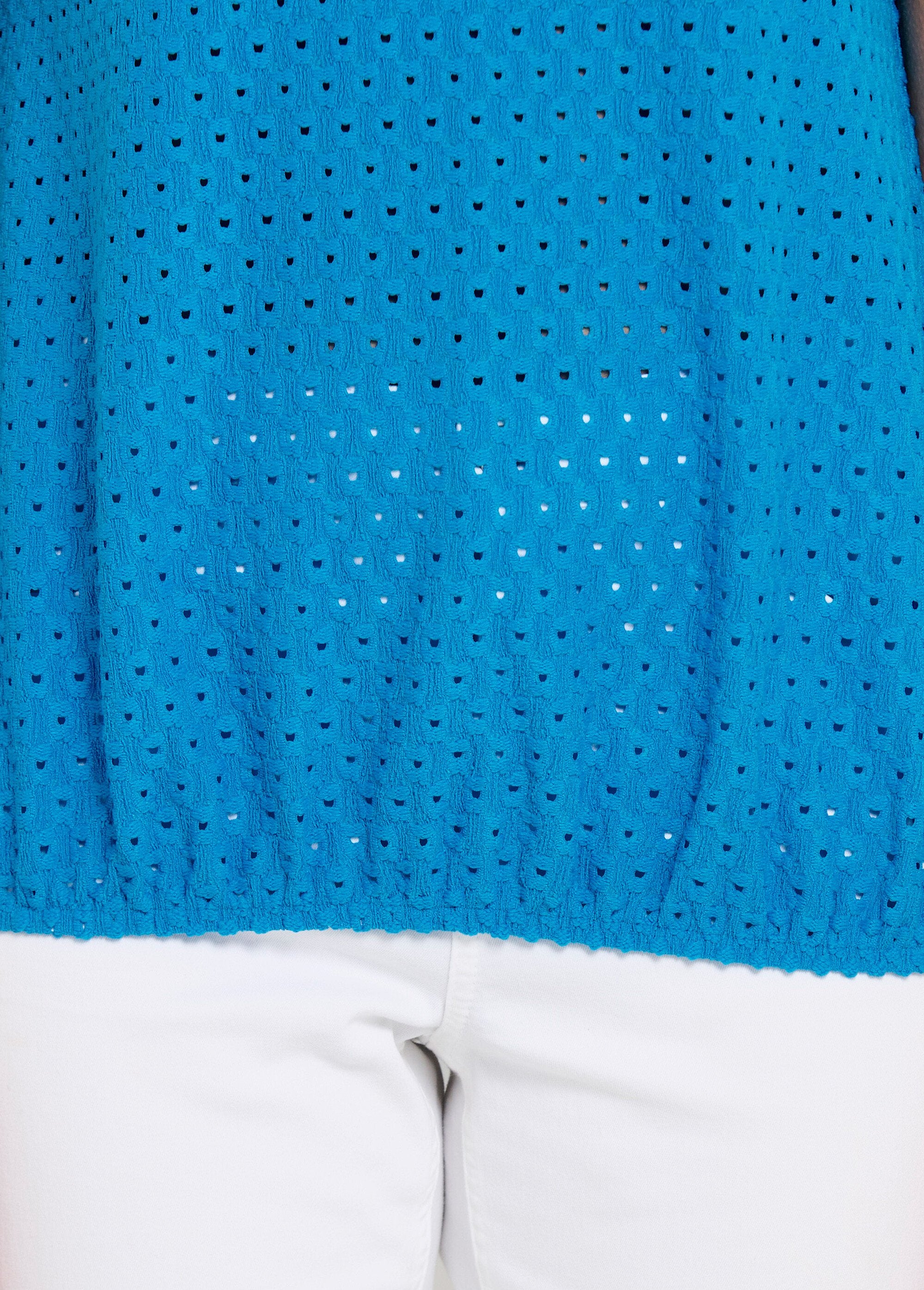 T-shirt_ample_blousant_court_uni_col_V_Turquoise_DE1_slim