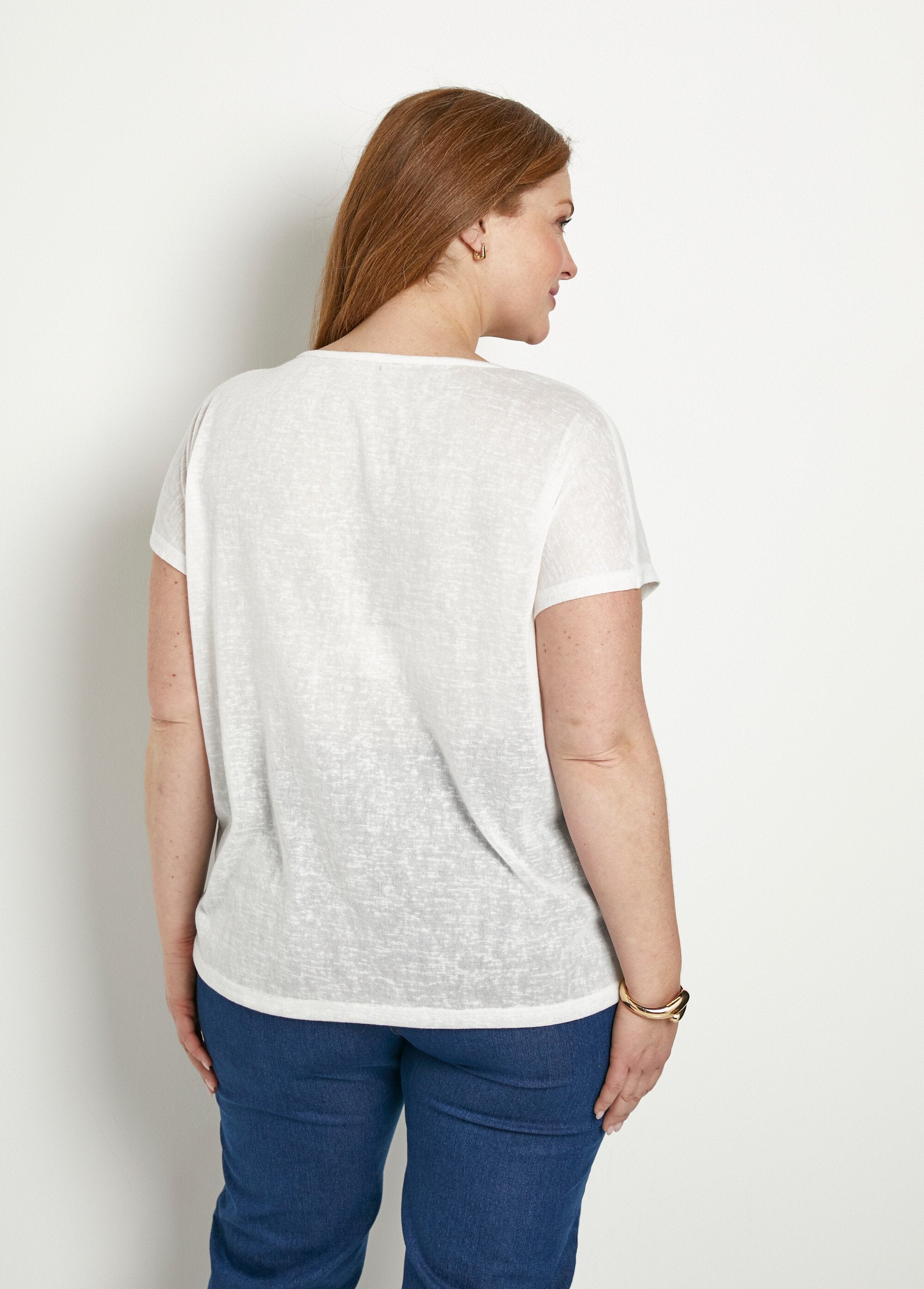 T-shirt_col_rond_maille_flammée_motif_doré_Blanc_DO1_curvy