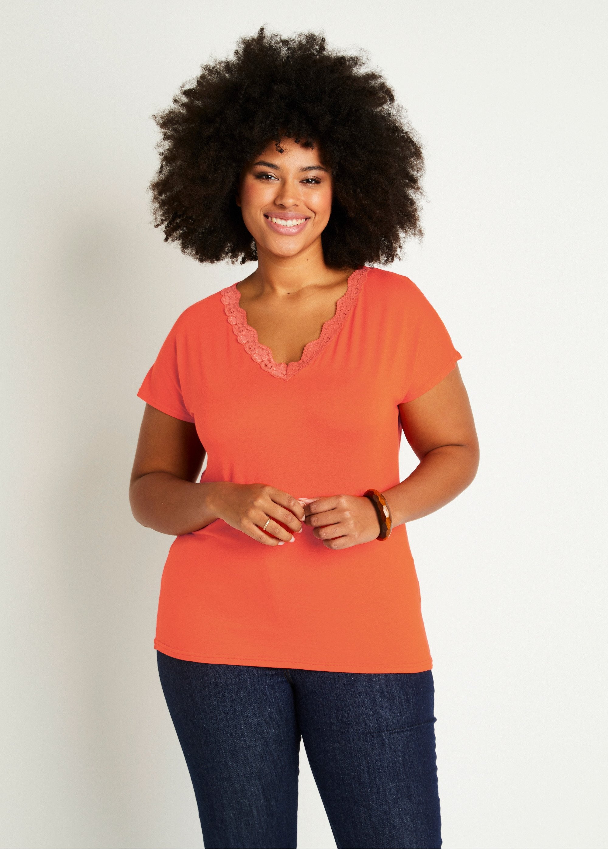 T-shirt_court_extensible_dentelle_Orange_FA1_curvy