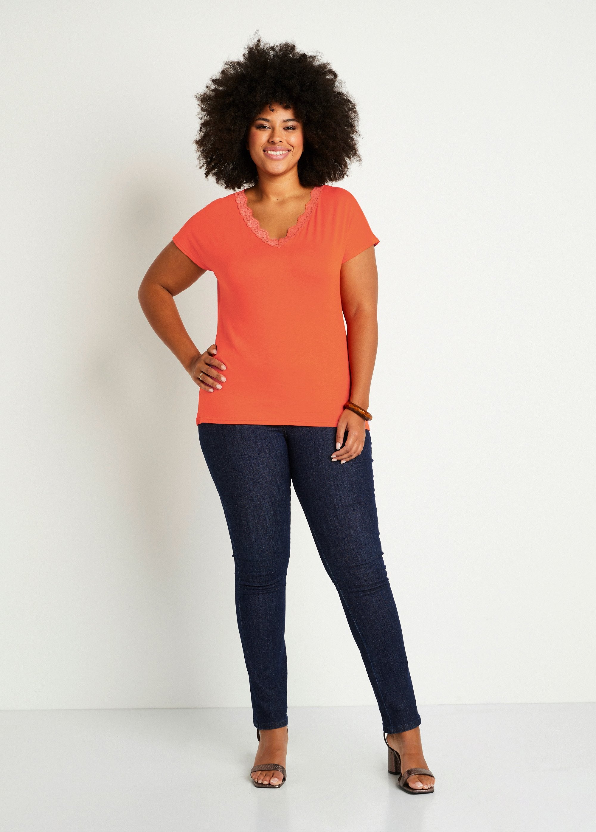 T-shirt_court_extensible_dentelle_Orange_SF1_curvy