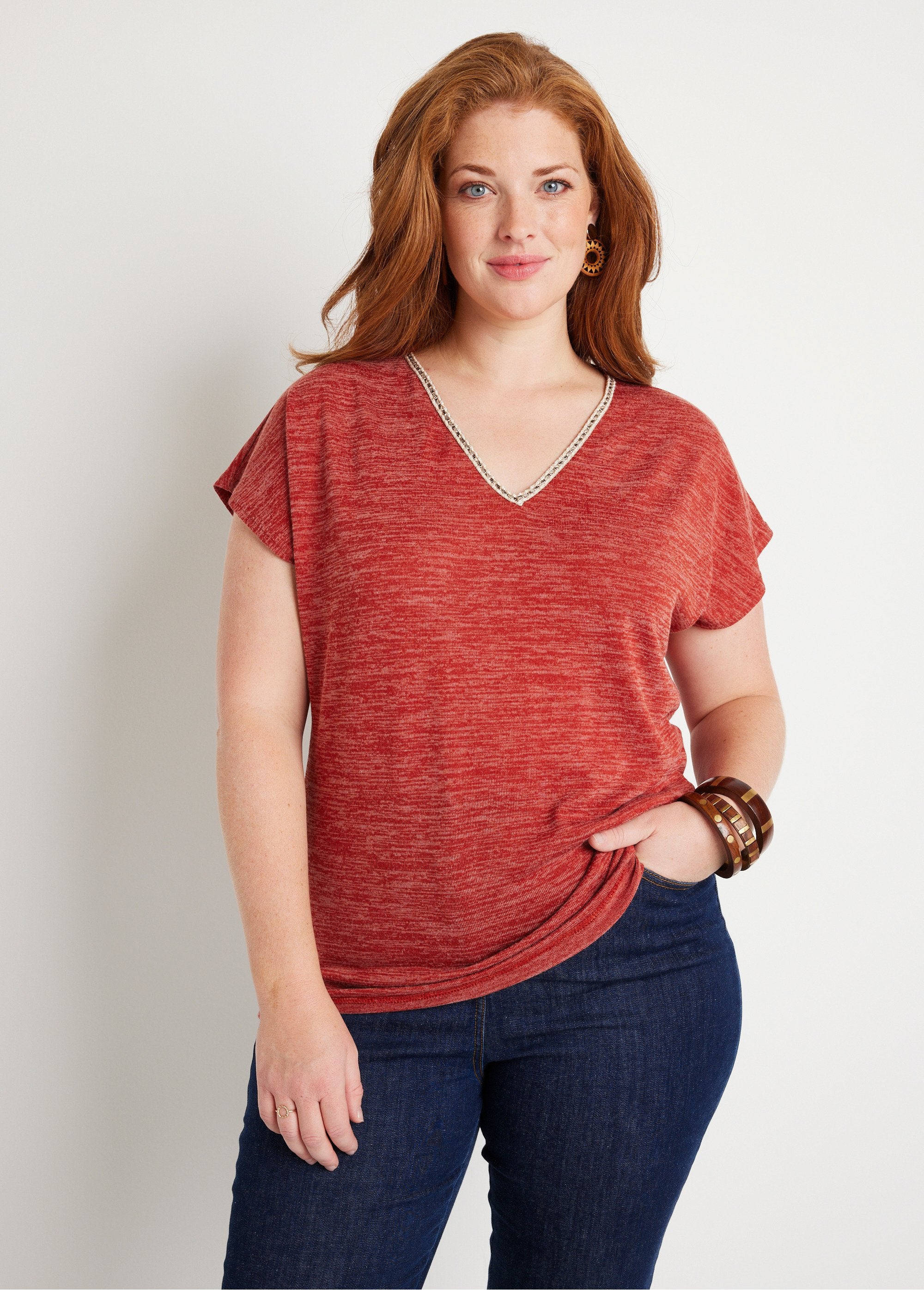 T-shirt_court_uni_effet_lin_Paprika_FA1_curvy