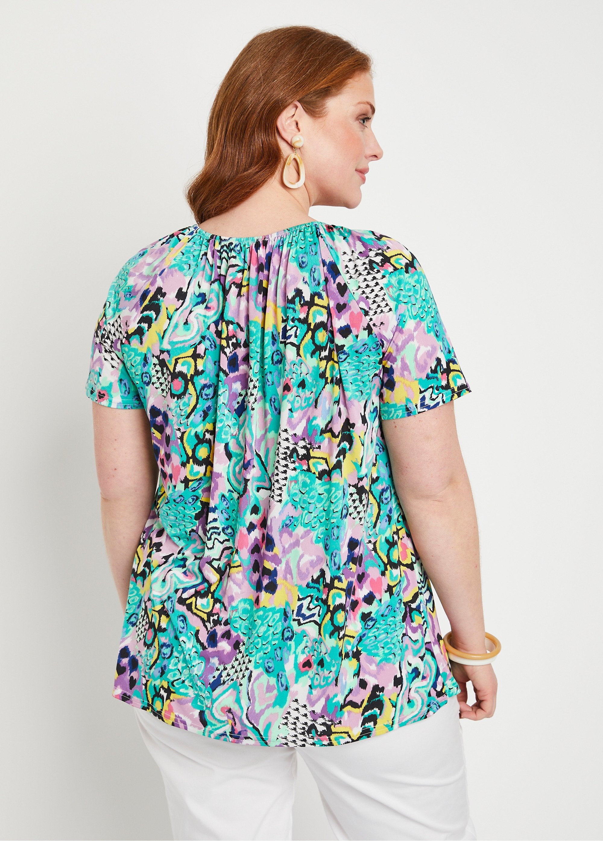 T-shirt_long_ample_imprimé_Parme_et_vert_DO1_curvy