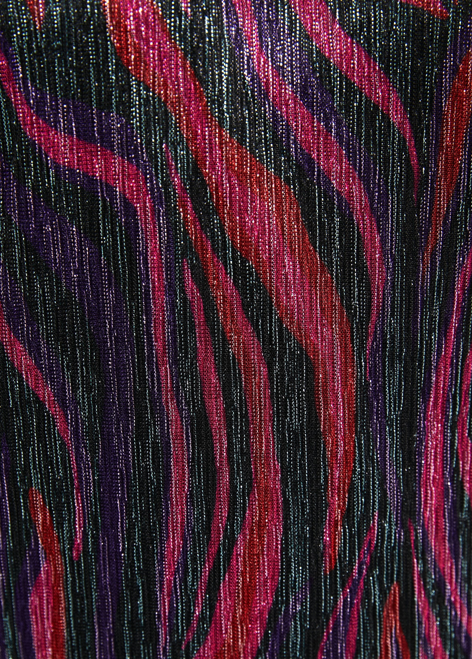 T-shirt_maille_résille_plissée_imprimé_graphique_Noir_et_rose_DE4_slim