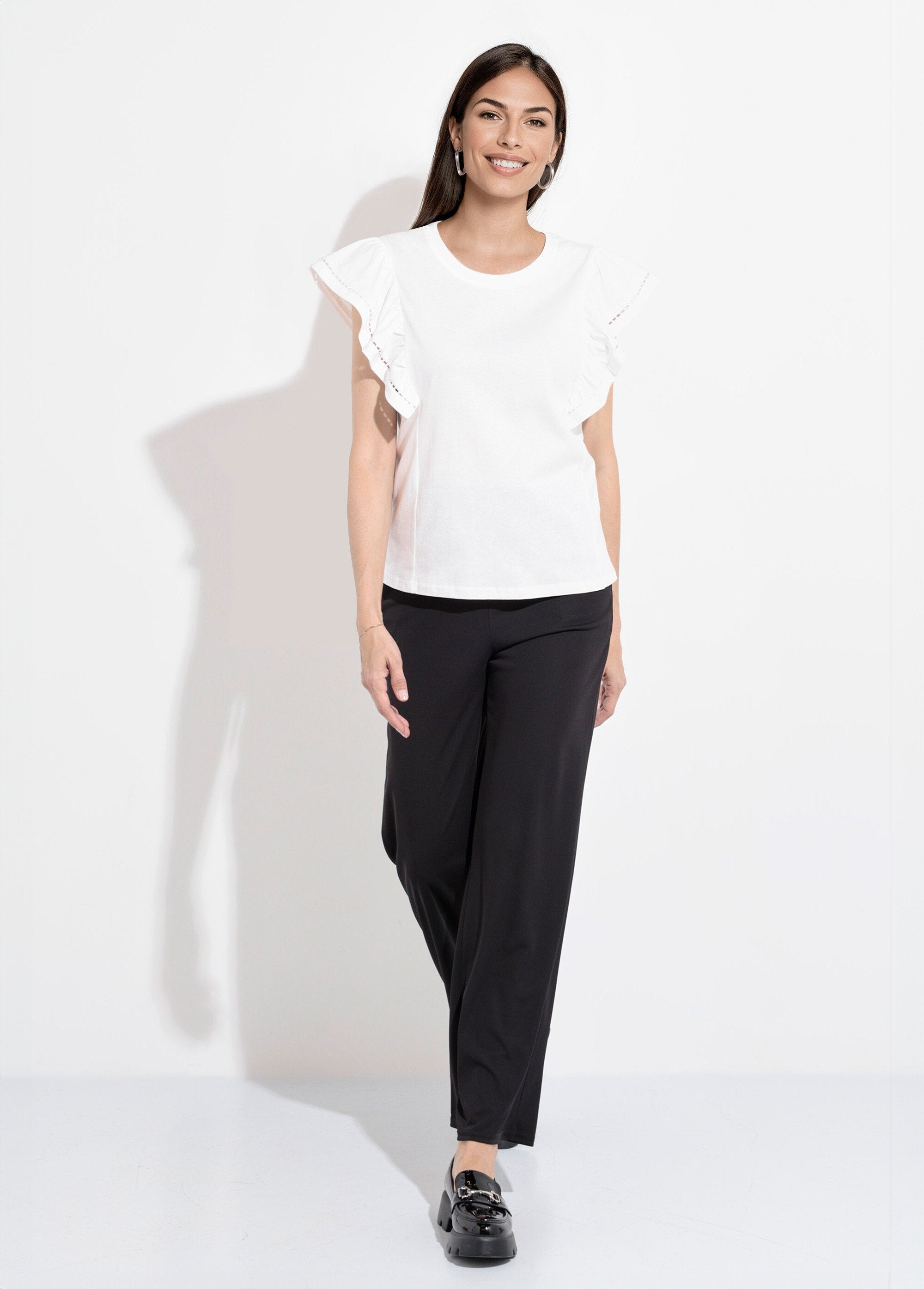 T-shirt_manches_courtes_volantées_ajourées_Blanc_SF1_slim