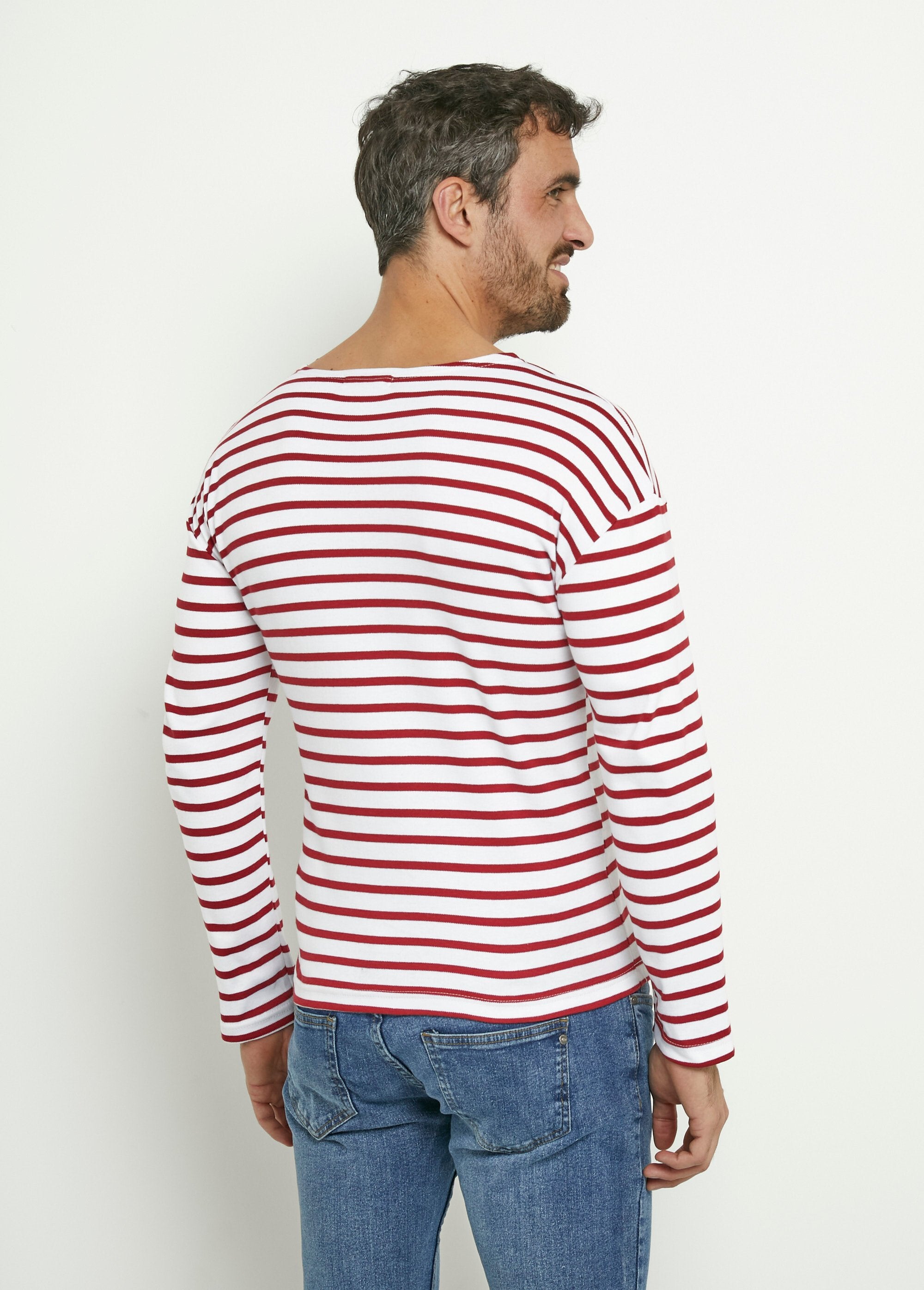 T-shirt_marinière_rayée_manches_longues_Blanc_et_rouge_DO1_slim