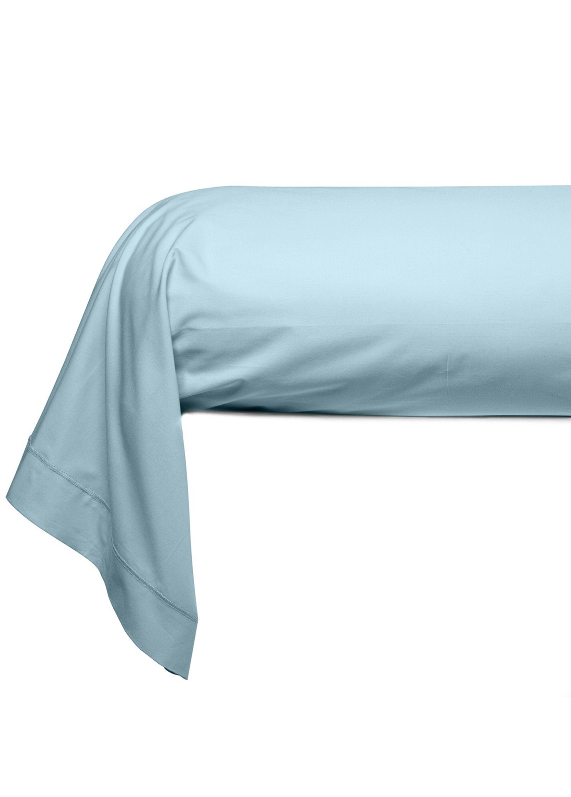 Taie_d'oreiller_unie_percale_de_coton_Bleu_horizon_FA2_slim