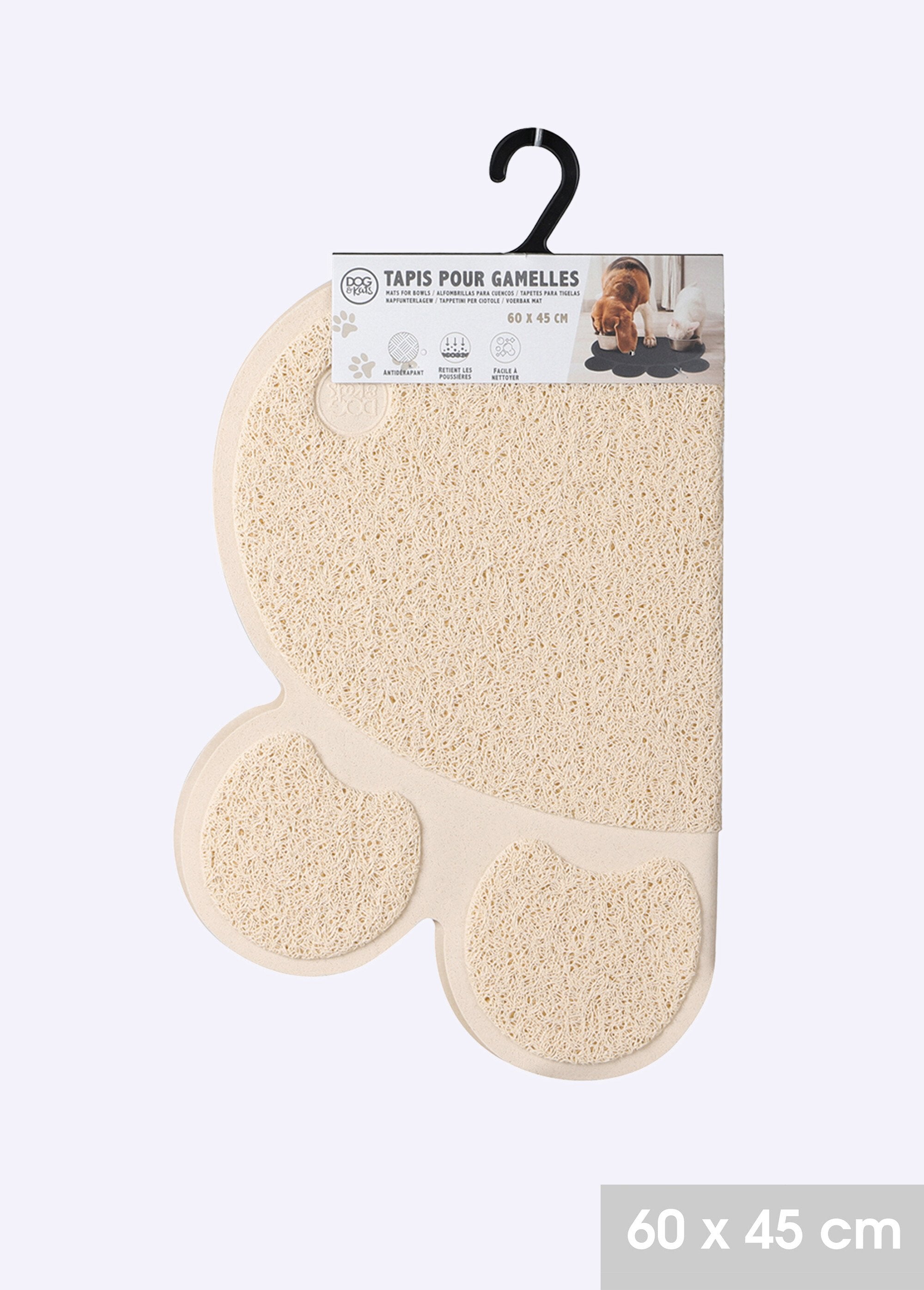 Tapis_anti_poussières_forme_patte,_foncé_Beige_DE1_slim