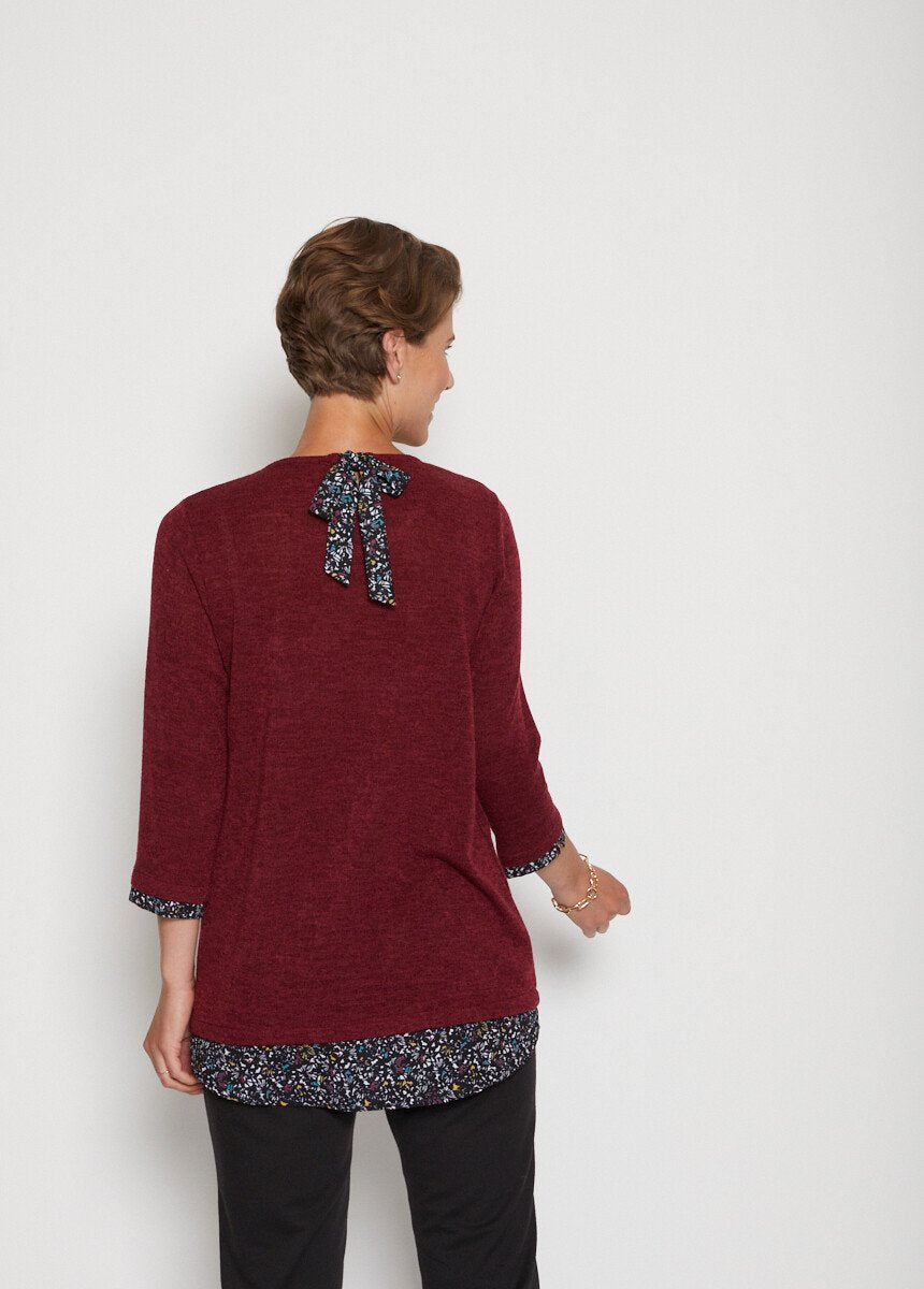 T-shirt_long_effet_2_en_1_fantaisie_Bordeaux_DO1_slim