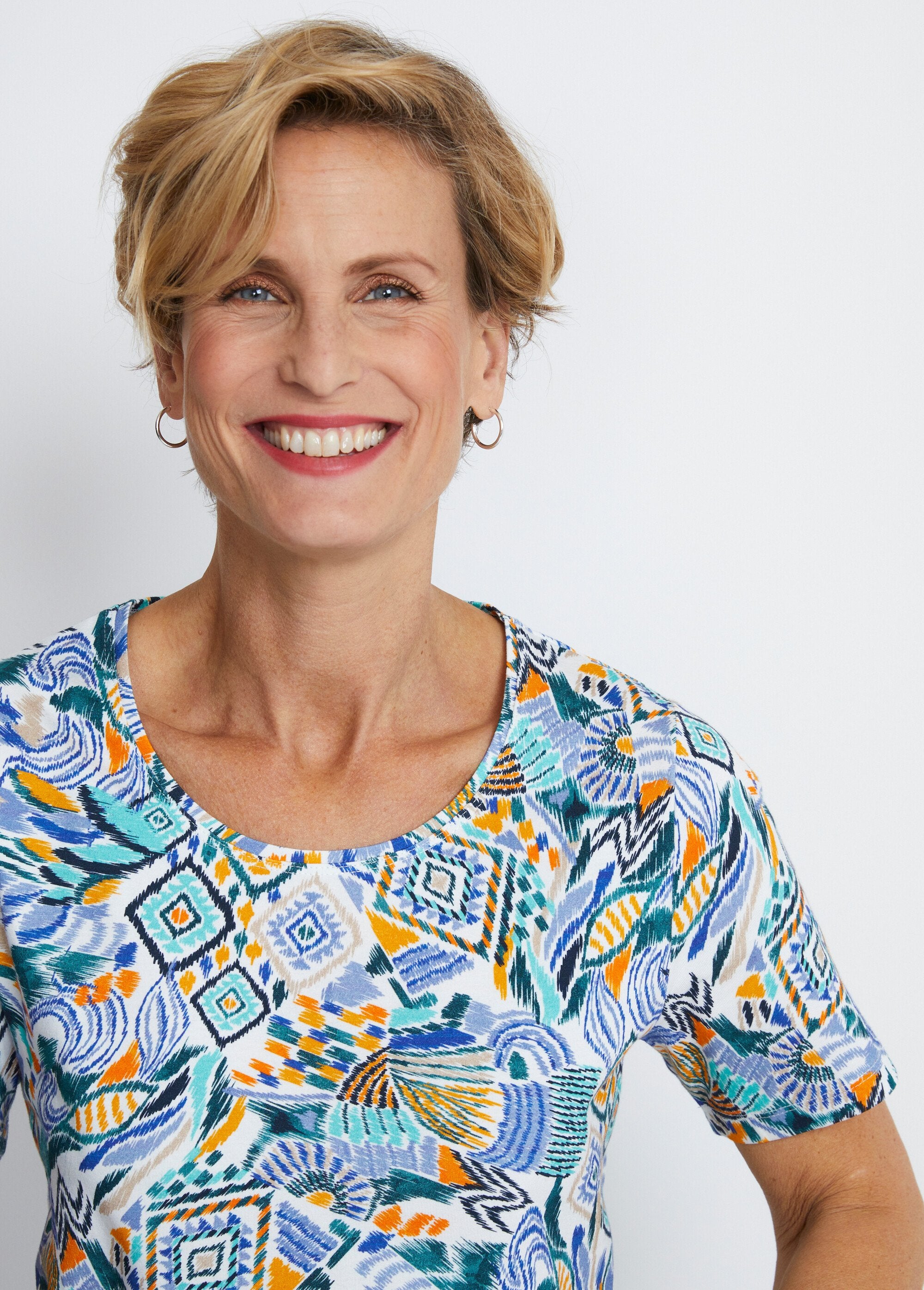 T-shirt_long_manches_courtes_Multicolore_DE1_slim