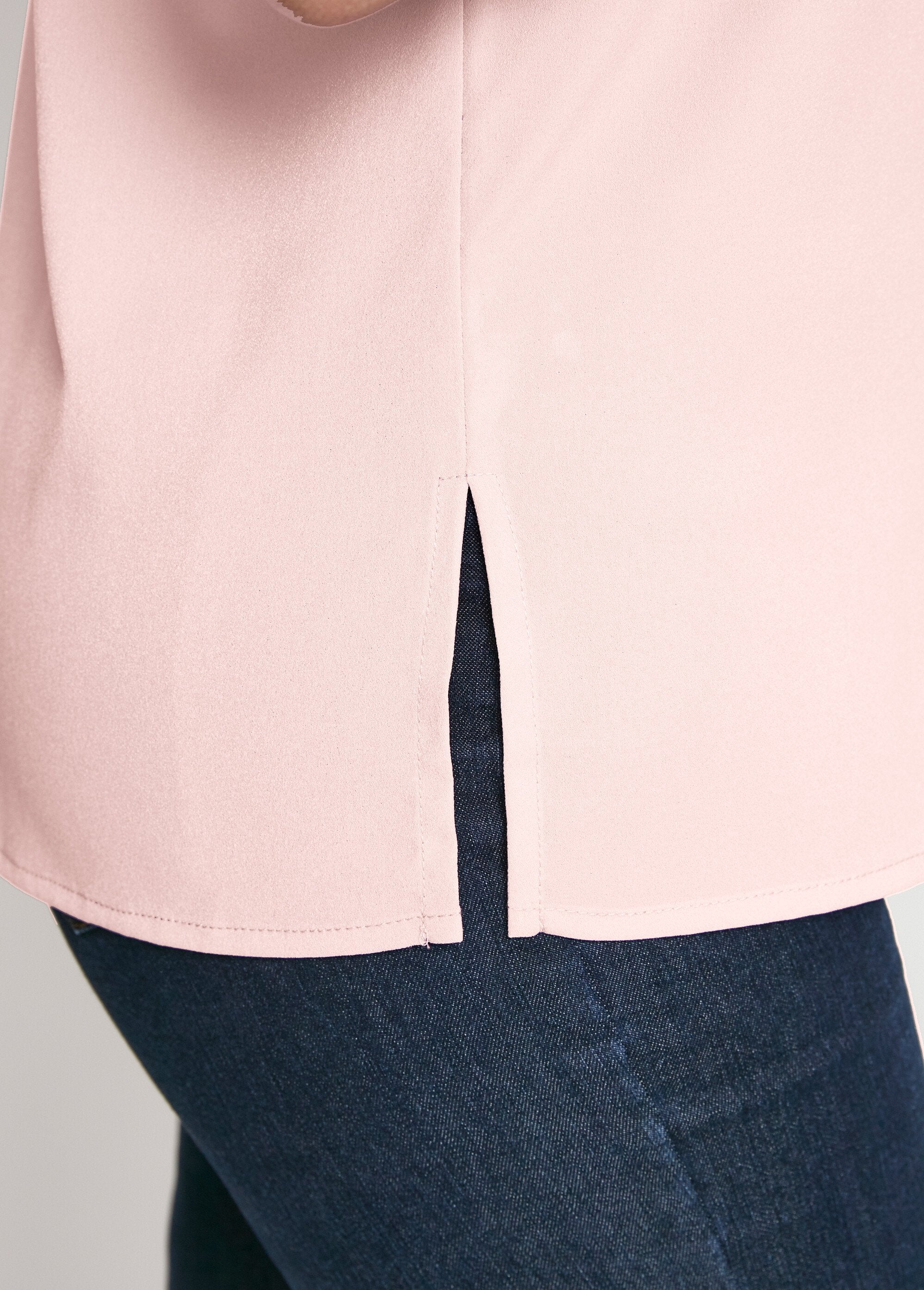 Top_long_manches_courtes_broderies_col_rond_Rose_the_DE3_slim