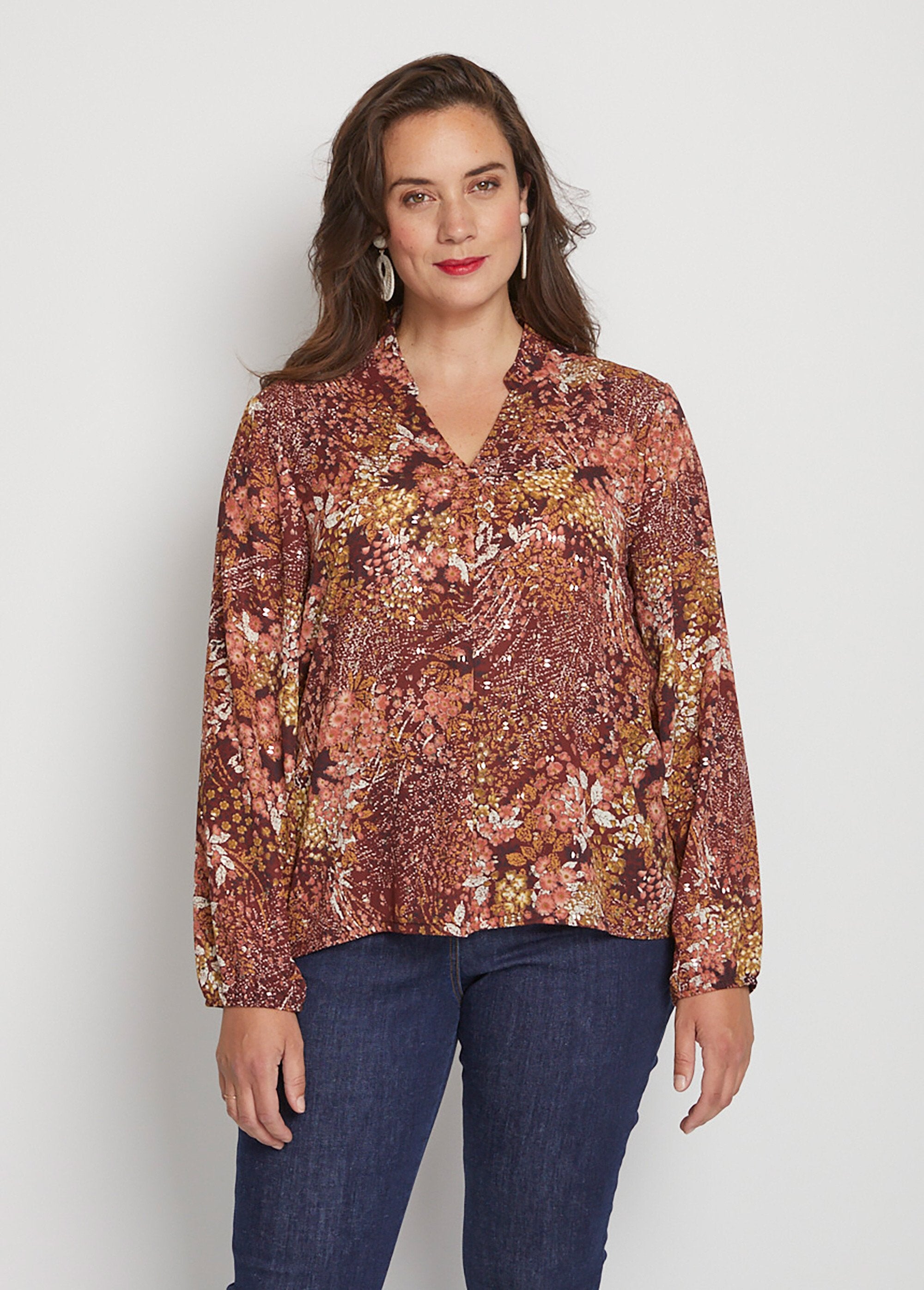 Tunique_ample_imprimée_manches_longues_Imprime_prune_FA1_curvy